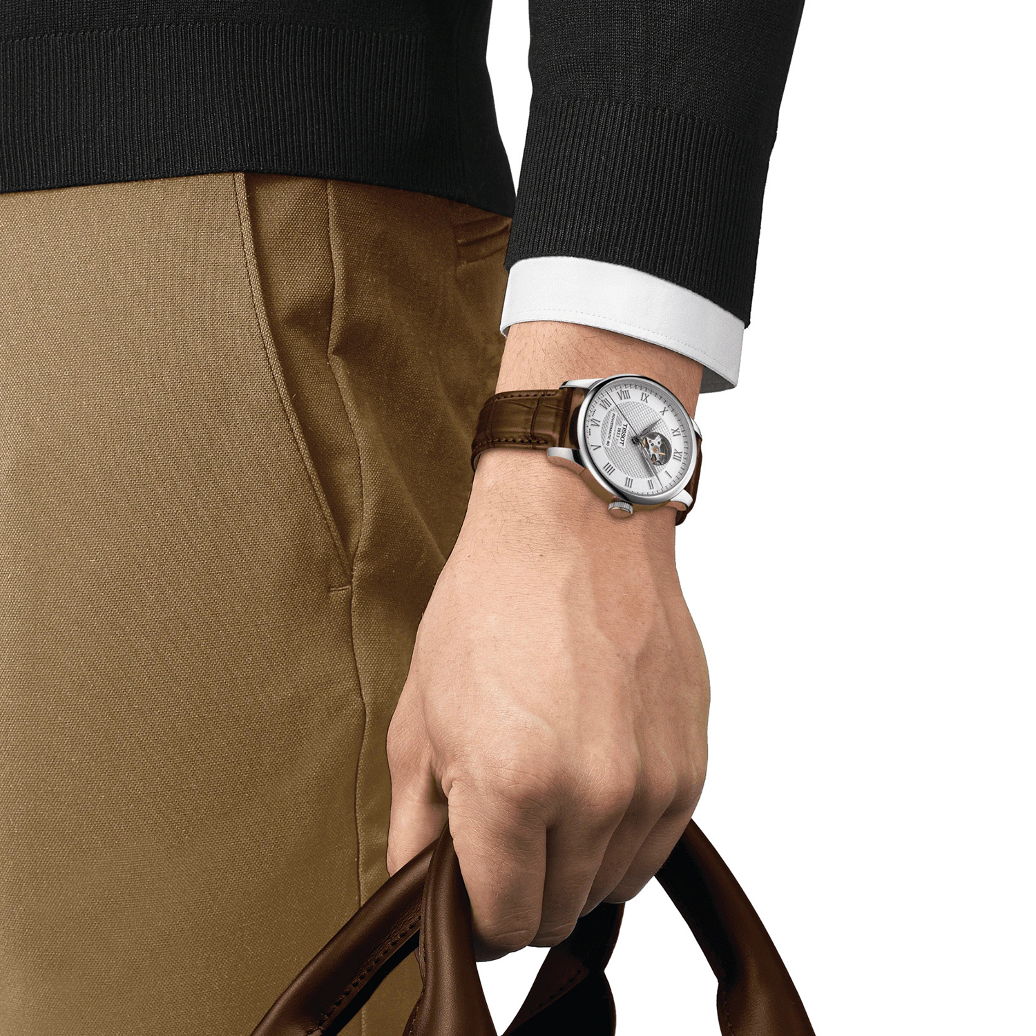 LE LOCLE OPEN HEART AUTOMATIC 39mm Tissot T006.407.16.033.01 - hover