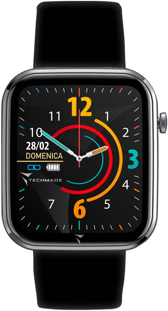 Hava Black Silver Techmade TM-HAVA-BK 