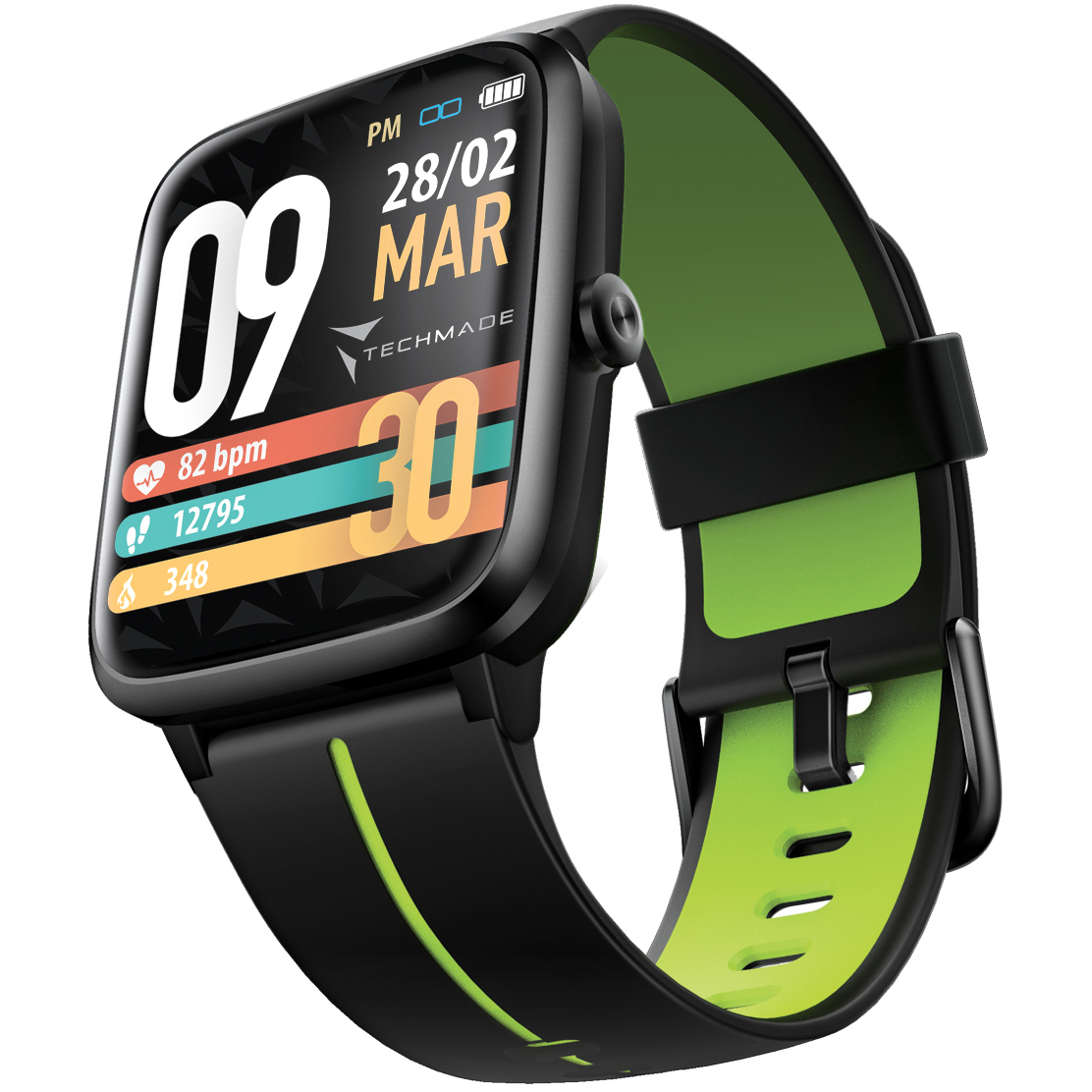 Techmade TM-MOVE-BKG zegarek męski sportowy Move pasek - miniatura 5