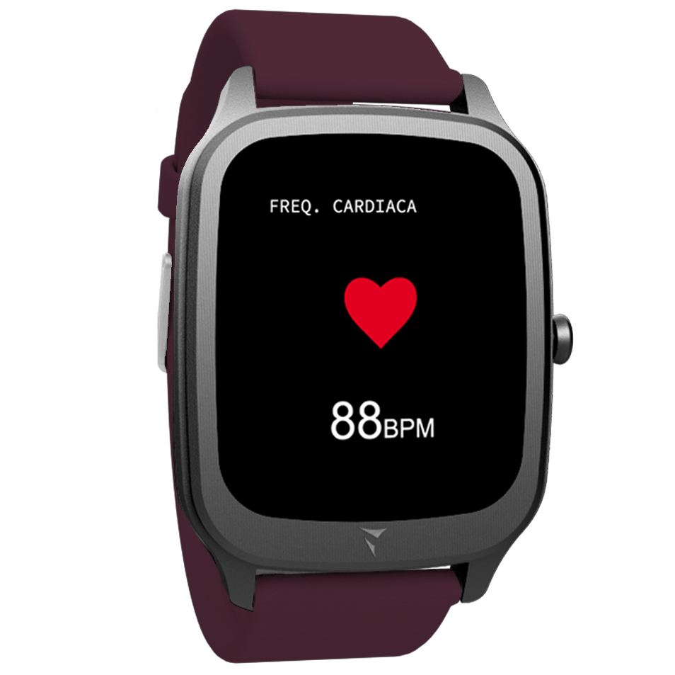 Techmade TM-VISION-BDRED Smartwatch Vision Dark Red zegarek sportowy Vision - miniatura 2