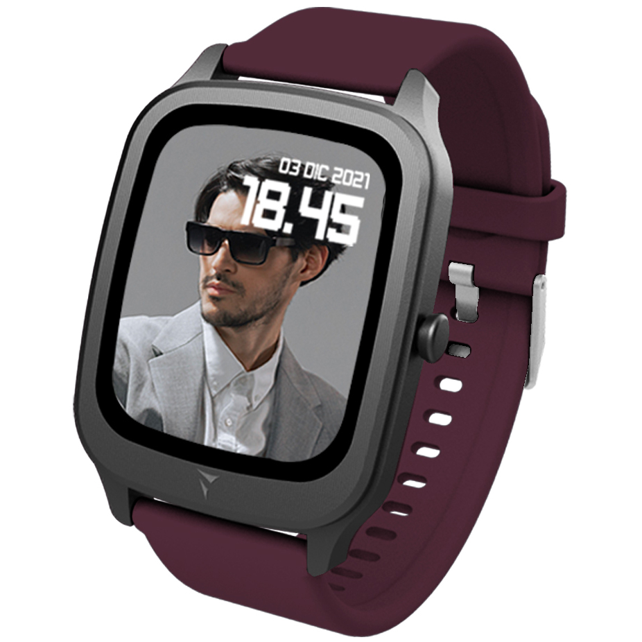 Techmade TM-VISION-BDRED zegarek szary sportowy Vision pasek - miniatura 3