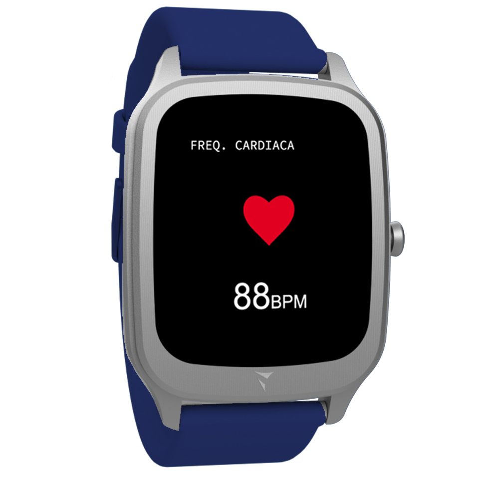 Techmade TM-VISION-BL Smartwatch Vision Sliver Blue zegarek sportowy Vision - miniatura 2