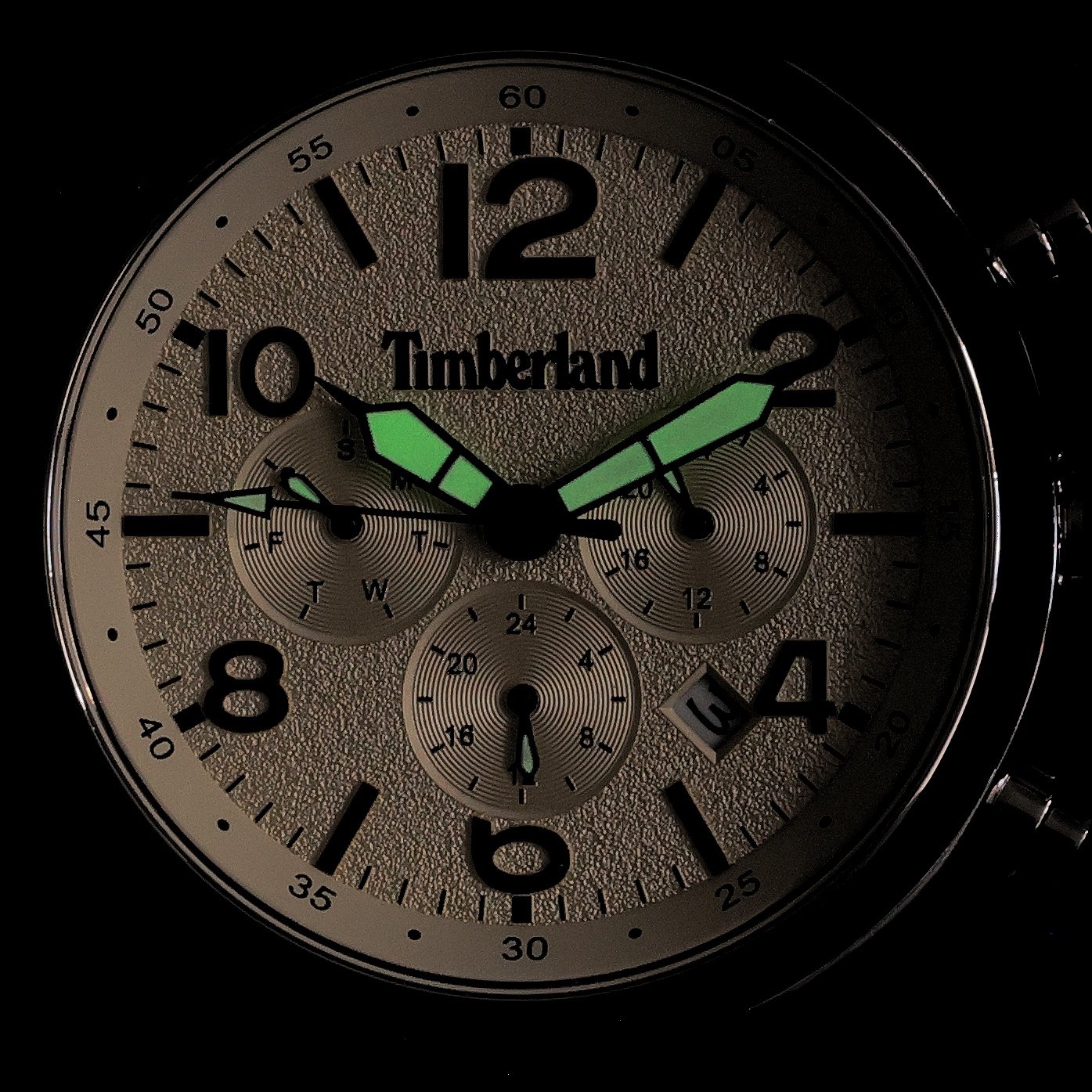 Timberland TBL15249JS-07 zegarek srebrny klasyczny Ashmont pasek - miniatura 5