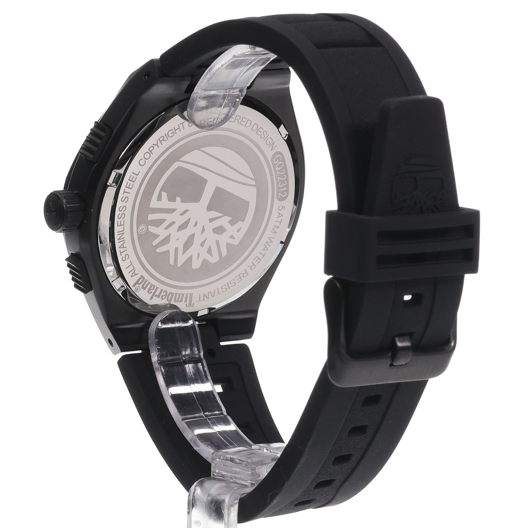 Timberland TBLTDWGQ2231203 zegarek czarny sportowy Męskie pasek - miniatura 4