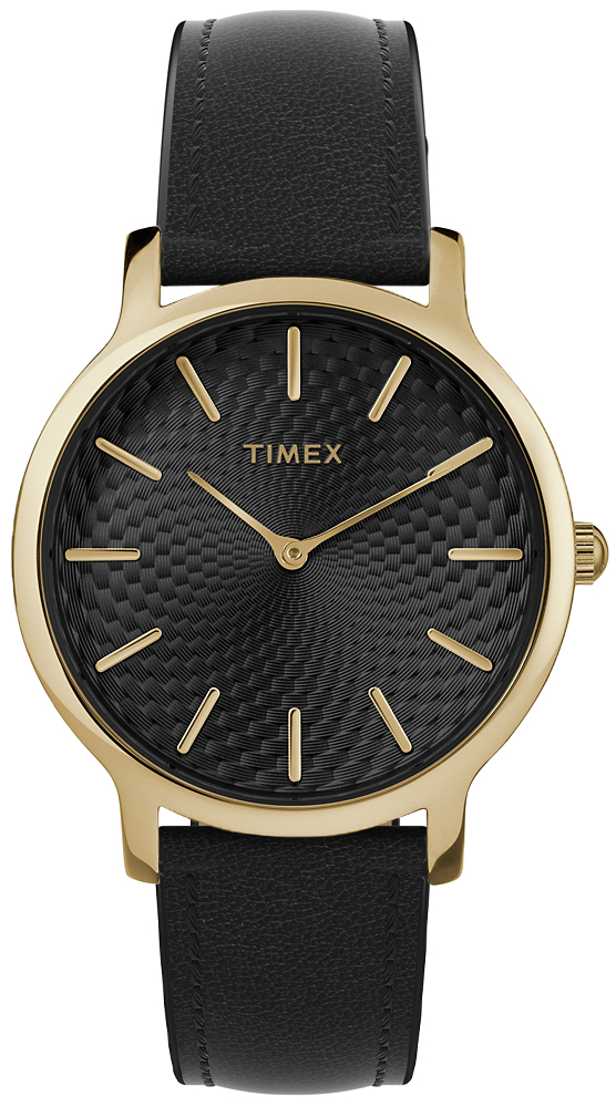 Transcend 34mm Leather Strap Timex TW2R36400 