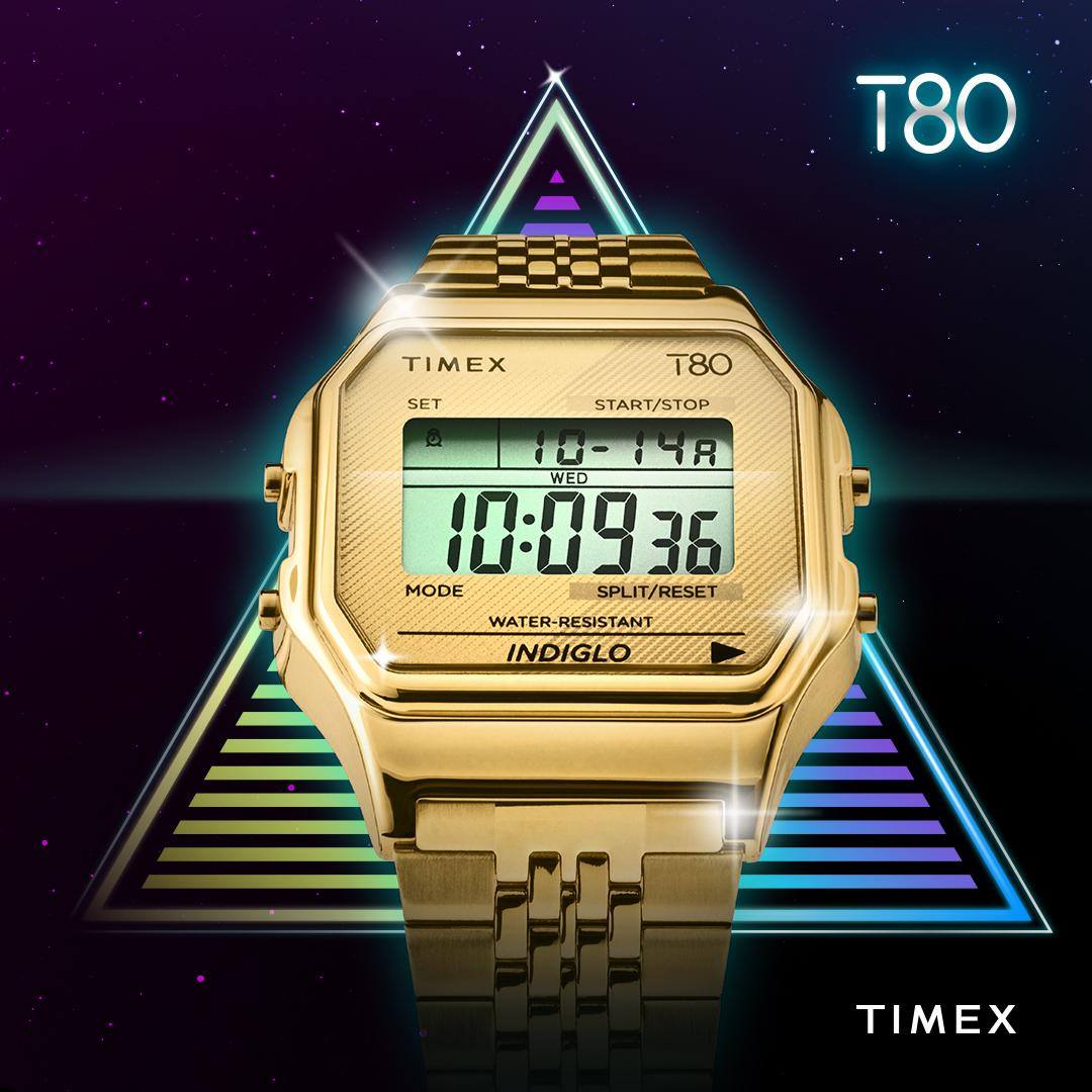 Timex TW2R79200 zegarek damski T80 złoty - miniatura 10
