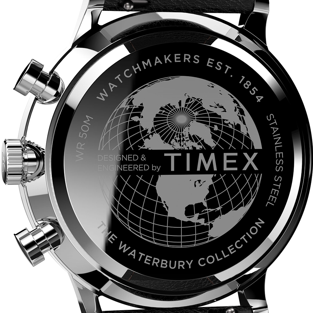 Timex TW2U88300 Waterbury Chronograph zegarek klasyczny Waterbury - miniatura 4