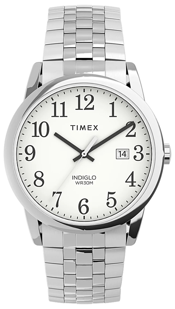 Easy Reader 38mm Stainless Steel Expansion Band Timex TW2V40000 