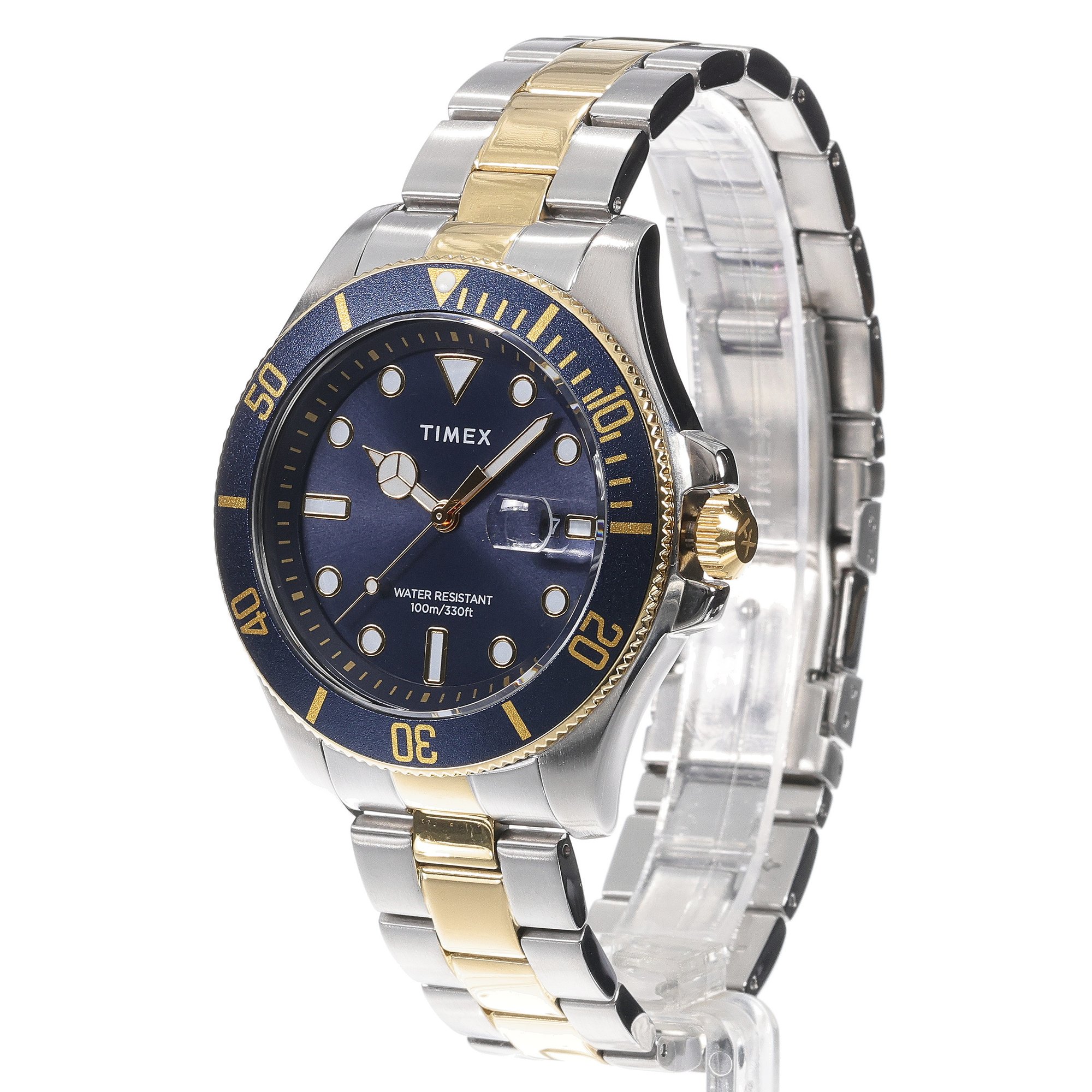 Timex TW2V42000 Harborside Harborside Coast 43mm Bracelet zegarek męski klasyczny mineralne - miniatura 10
