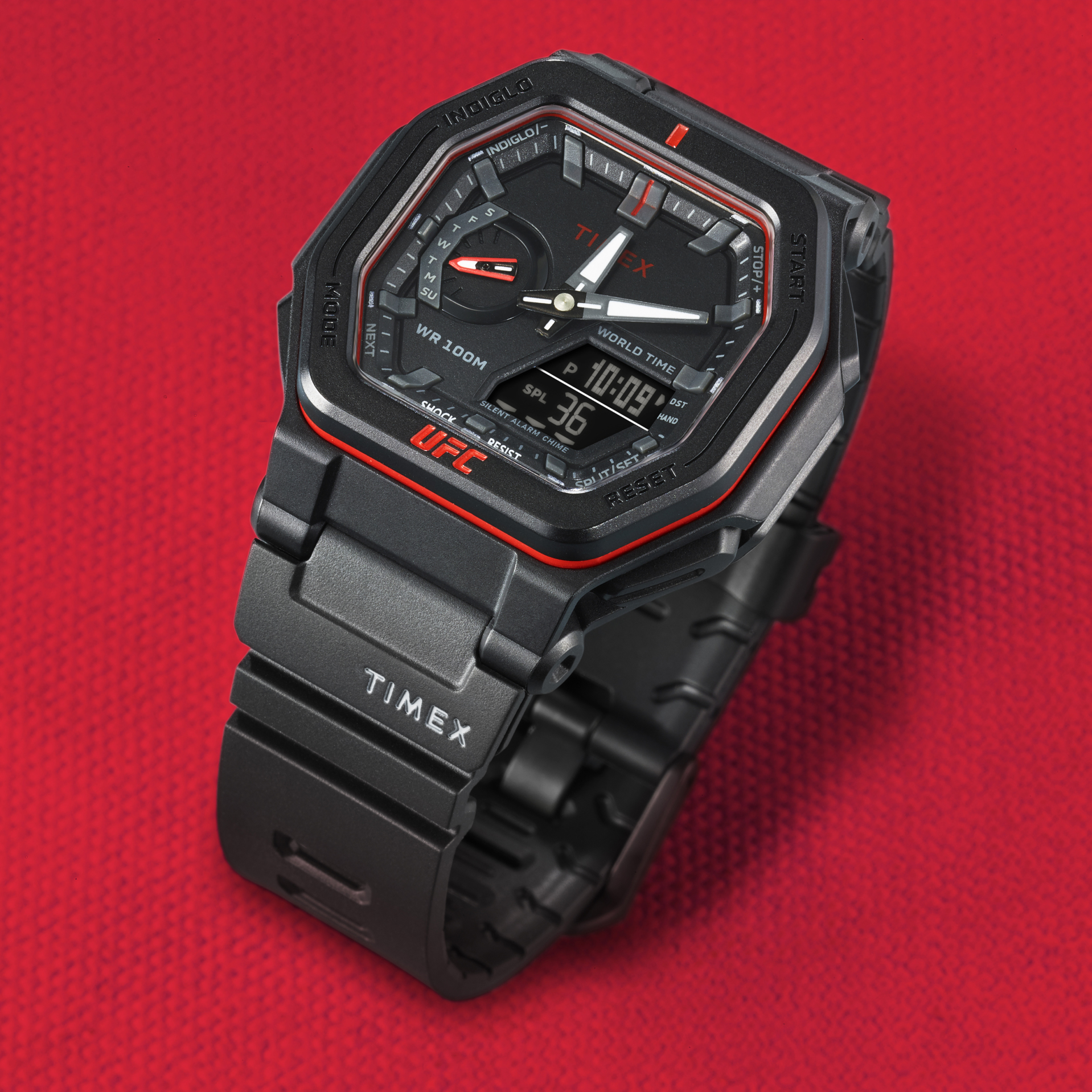 Timex TW2V55200 UFC UFC Colossus zegarek męski sportowy mineralne - miniatura 8