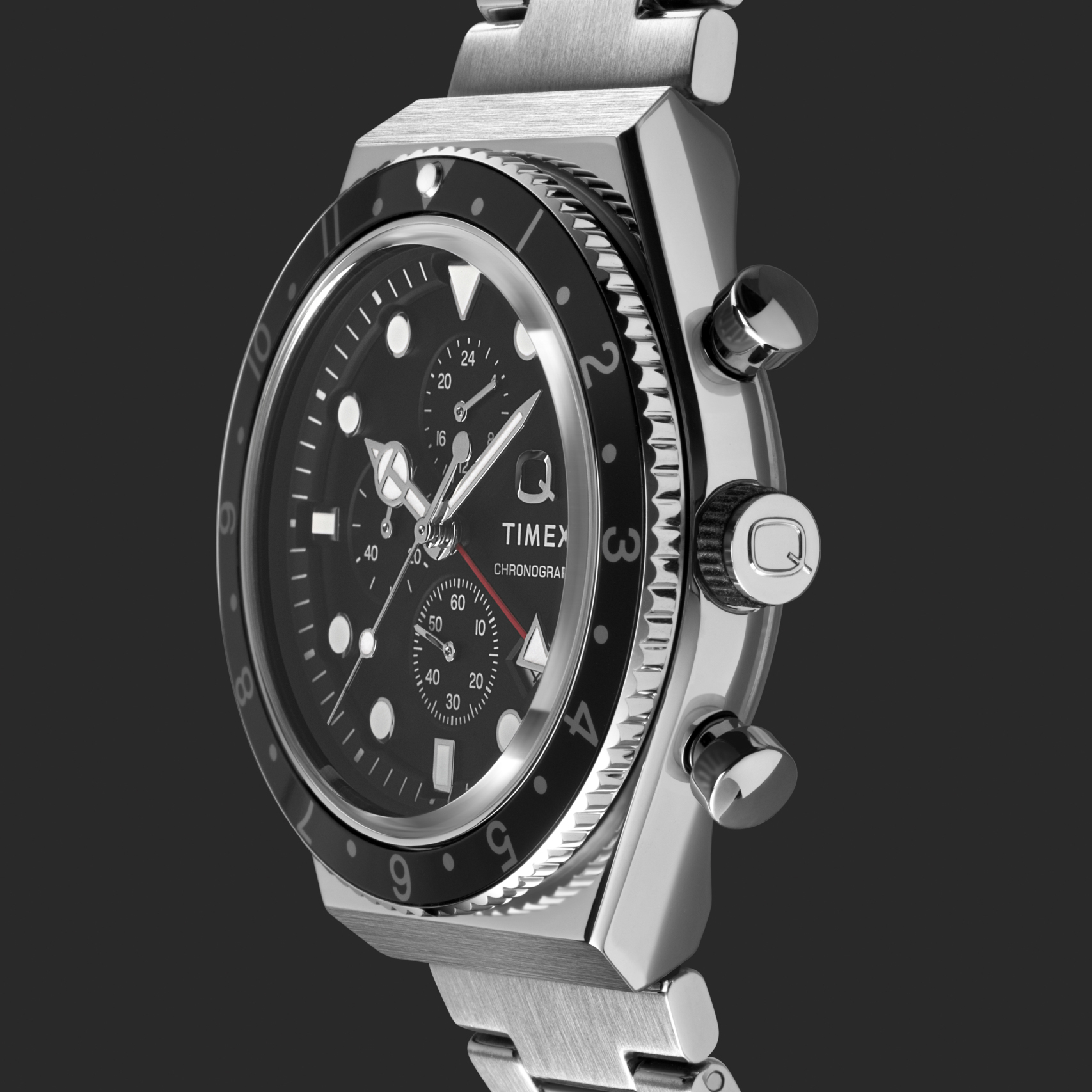 Timex TW2V69800 zegarek męski sportowy Q Timex bransoleta - miniatura 7