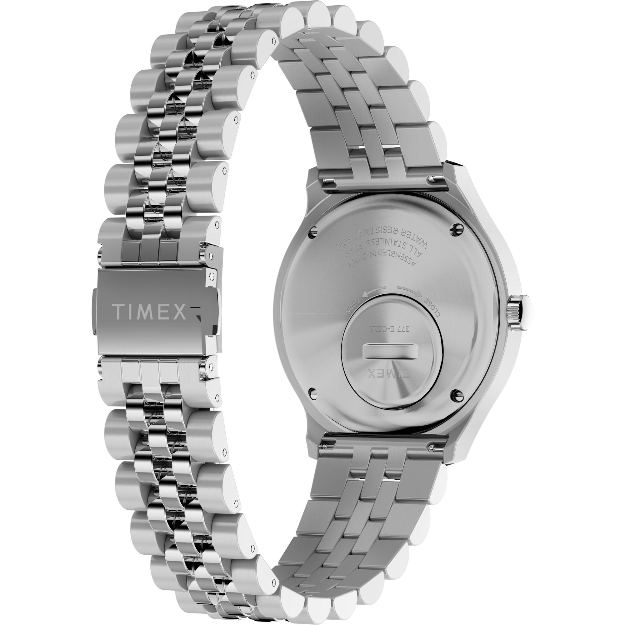 Timex TW2W22500 zegarek męski Q Timex Reissue szary - miniatura 12
