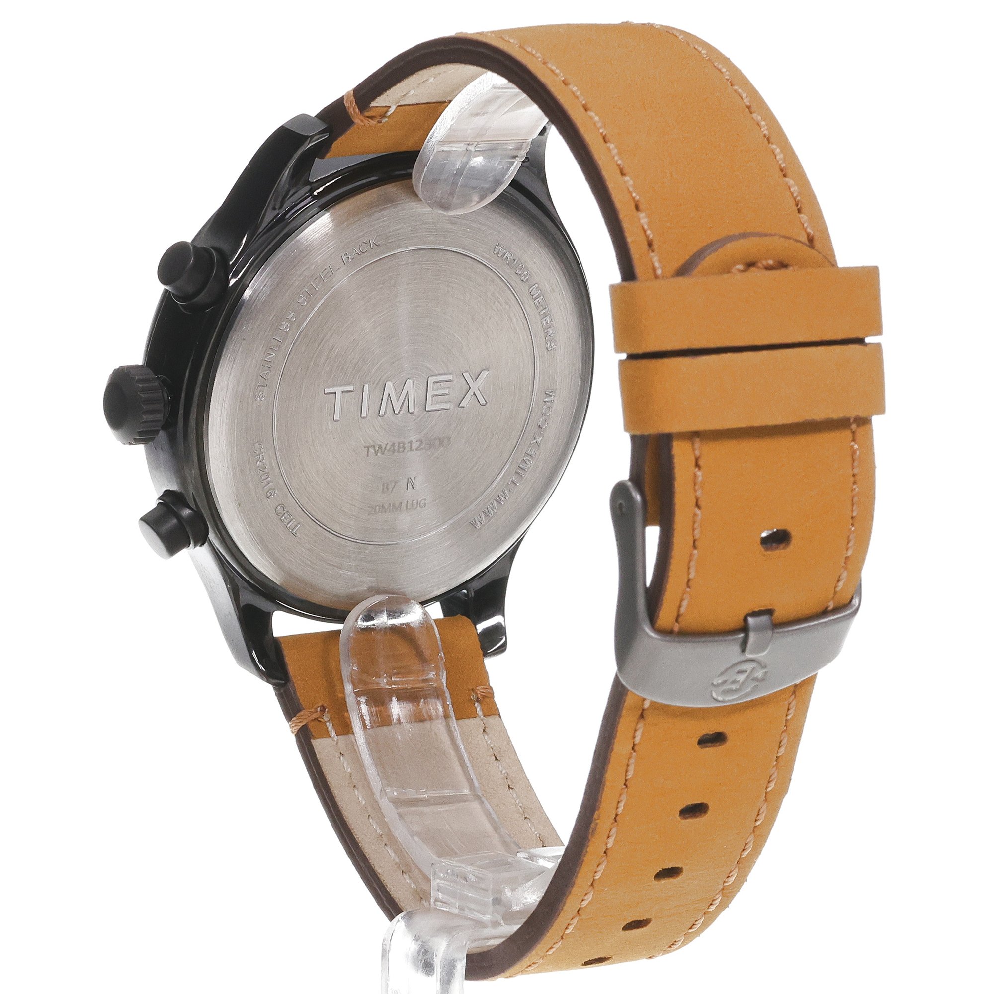 Timex TW4B12300 Expedition Field Chronograph Expedition Field Chronograph sportowy zegarek czarny - miniatura 4