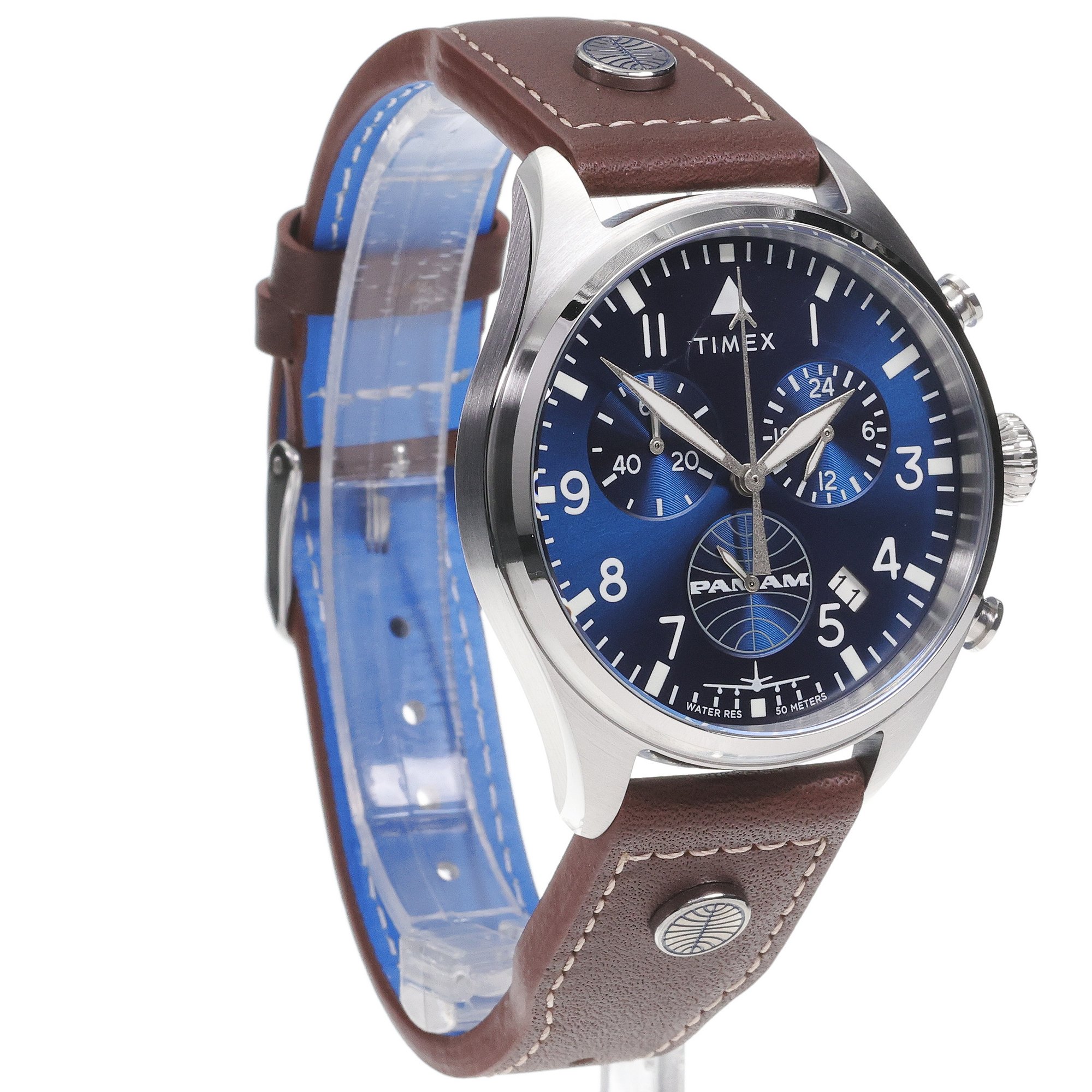 Timex TWG030000 zegarek męski Waterbury srebrny - miniatura 3