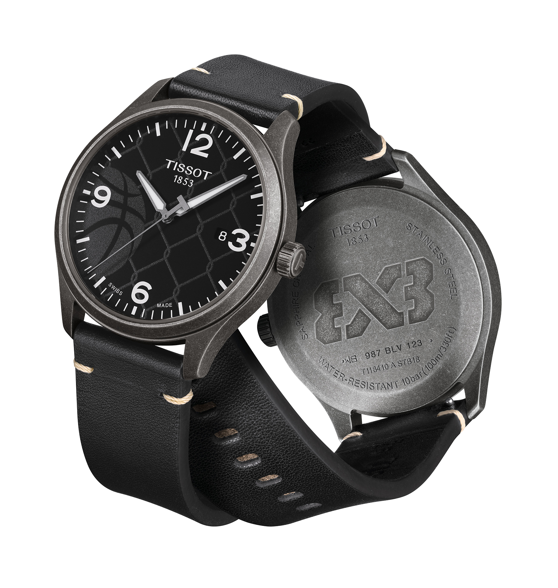 GENT XL 3X3 STREET BASKETBALL 45mm Tissot T116.410.36.067.00 - hover