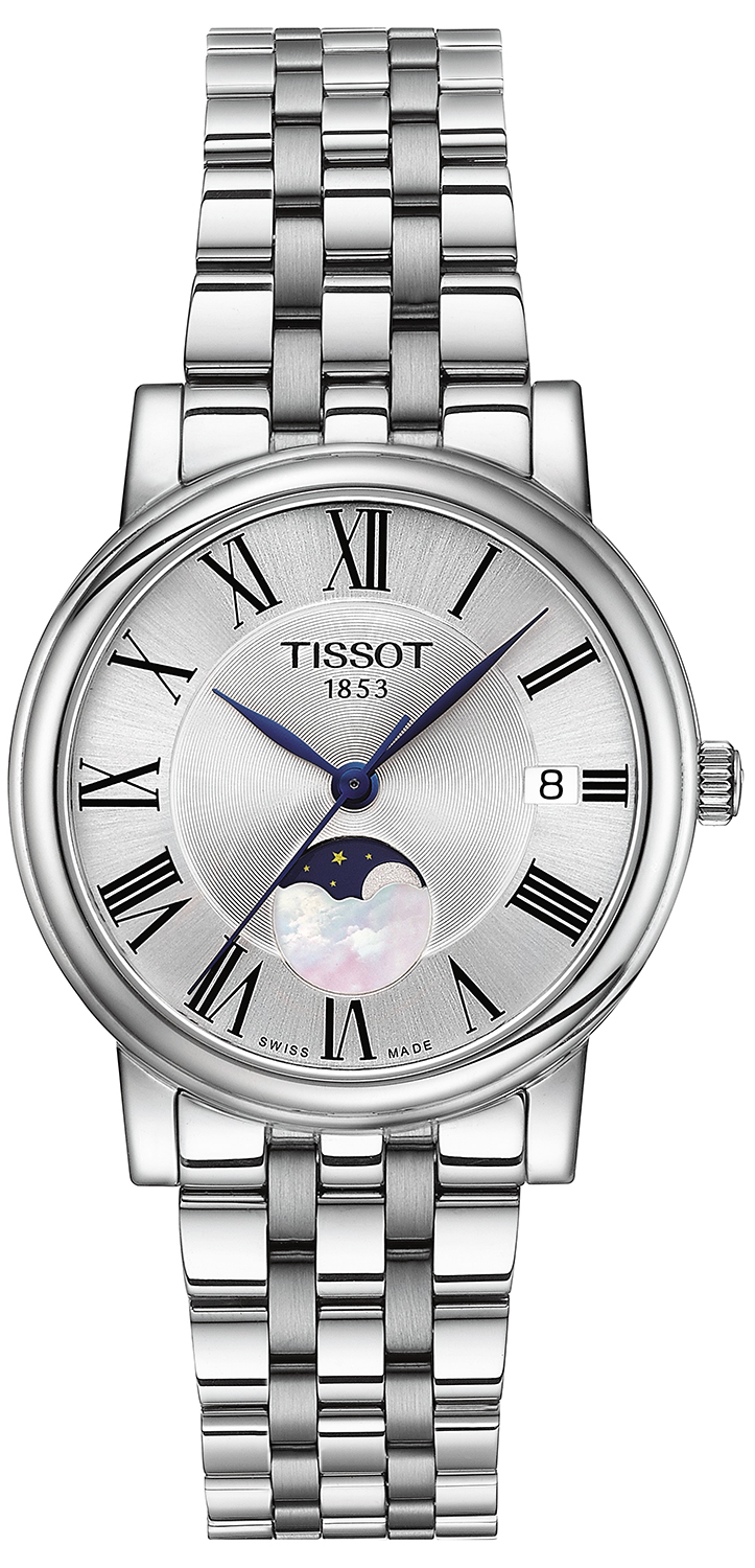 CARSON PREMIUM LADY MOONPHASE 32mm Tissot T122.223.11.033.00 