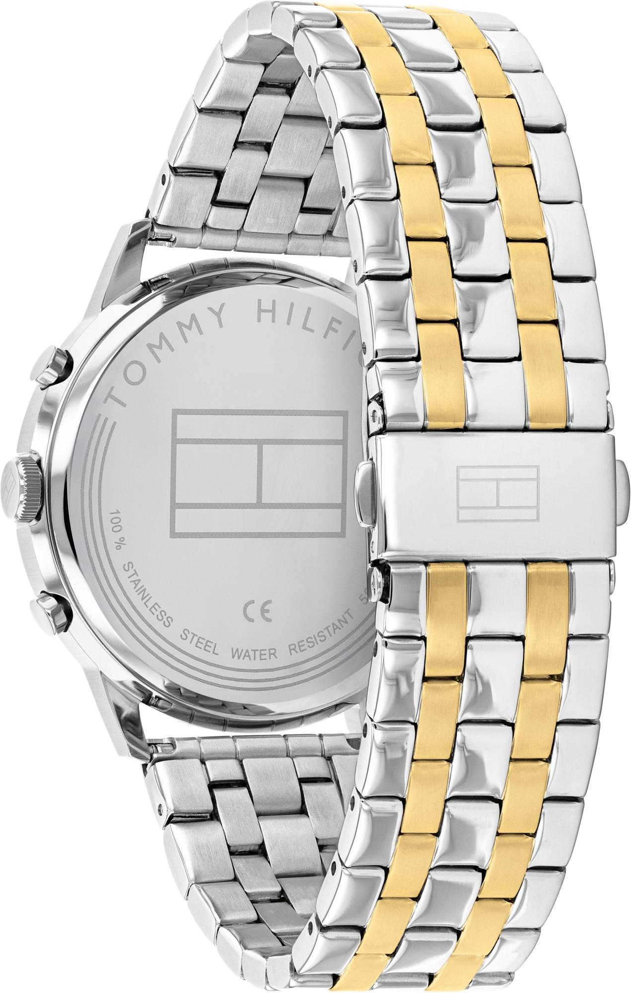 Tommy Hilfiger 1710432 zegarek srebrny klasyczny Męskie bransoleta - miniatura 3