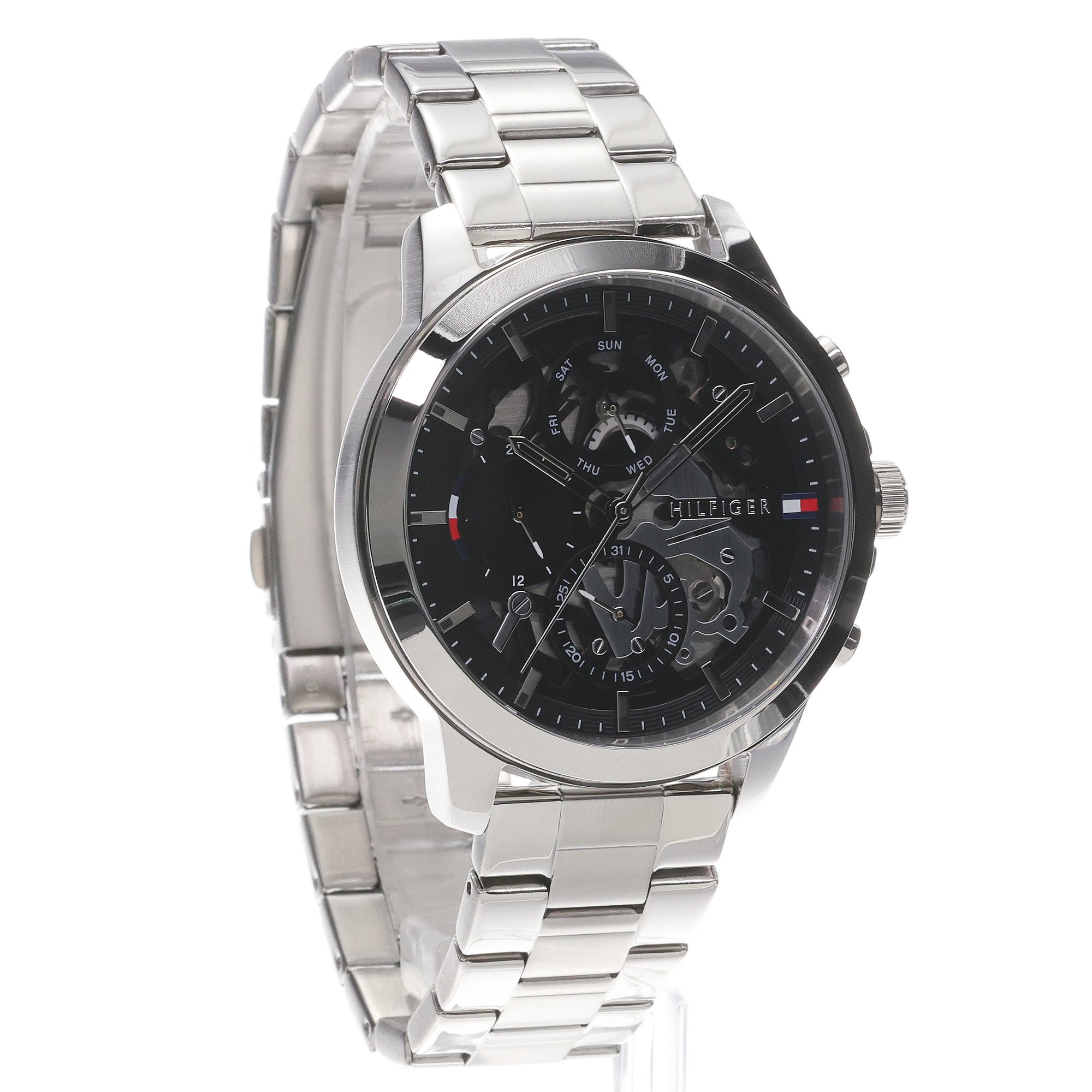 Tommy Hilfiger 1710477 zegarek srebrny fashion-modowy Męskie bransoleta - miniatura 3