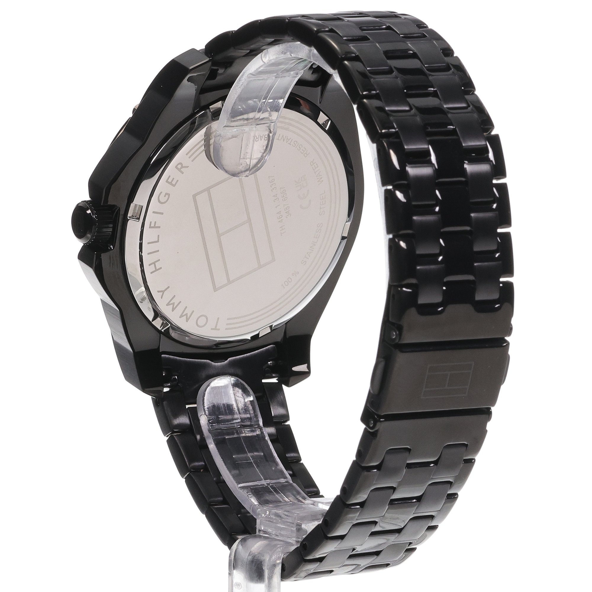 Tommy Hilfiger 1710488 zegarek czarny klasyczny Męskie bransoleta - miniatura 4