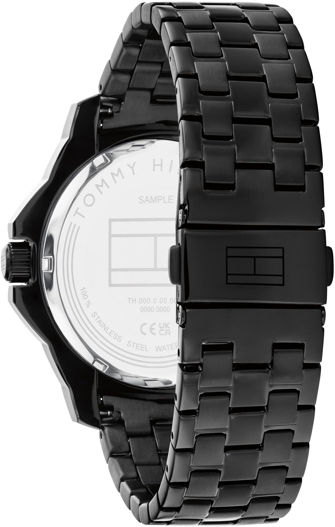 Tommy Hilfiger 1710488 zegarek czarny klasyczny Męskie bransoleta - miniatura 6