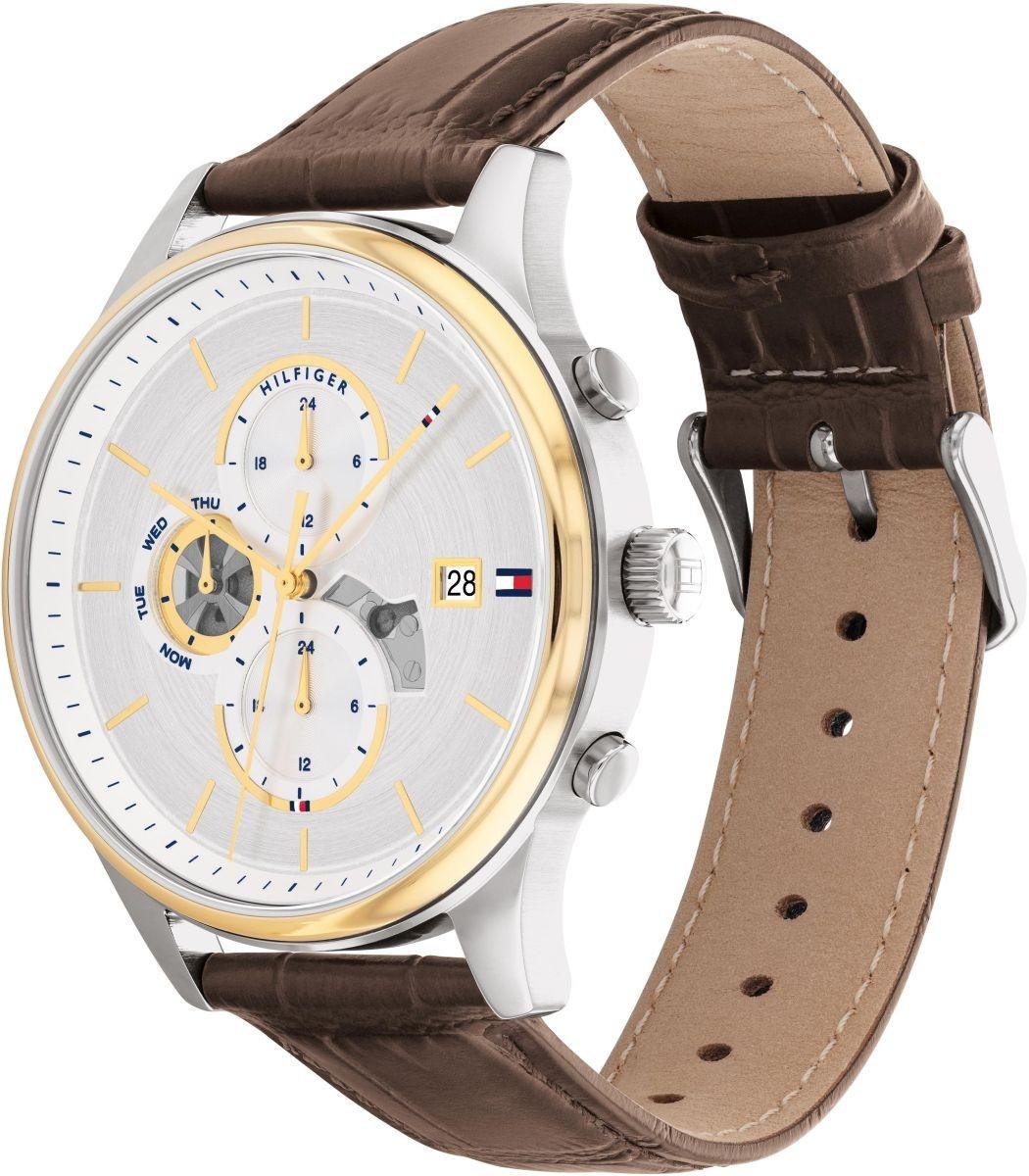 Tommy Hilfiger 1710501 zegarek srebrny fashion-modowy Męskie pasek - miniatura 5