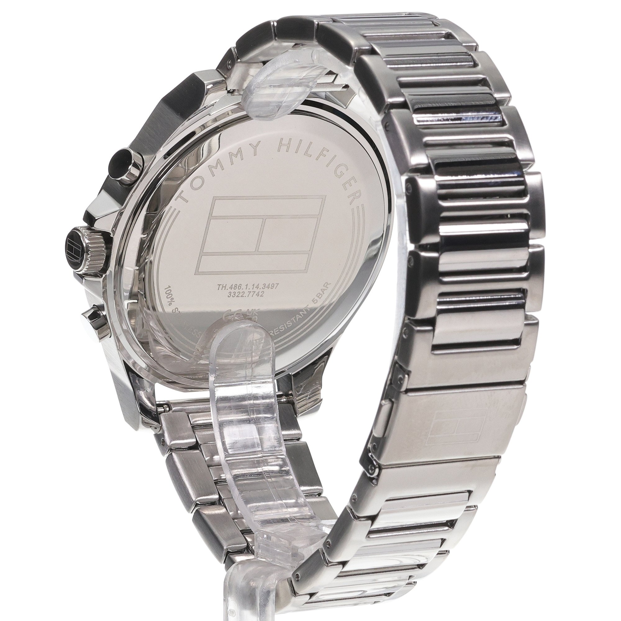 Tommy Hilfiger 1710518 zegarek srebrny fashion-modowy Męskie bransoleta - miniatura 4