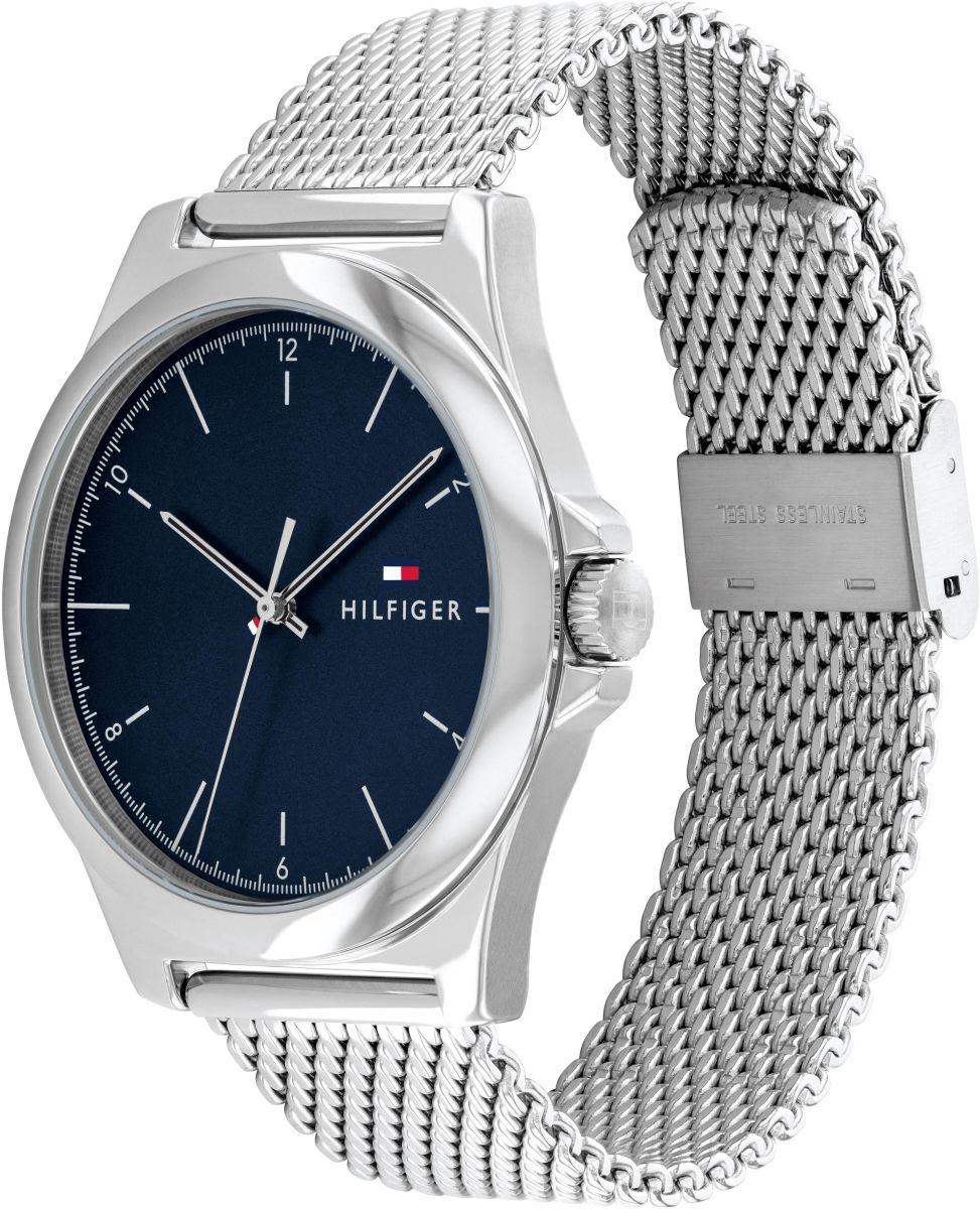 Tommy Hilfiger 1710547 zegarek srebrny klasyczny Męskie bransoleta - miniatura 5