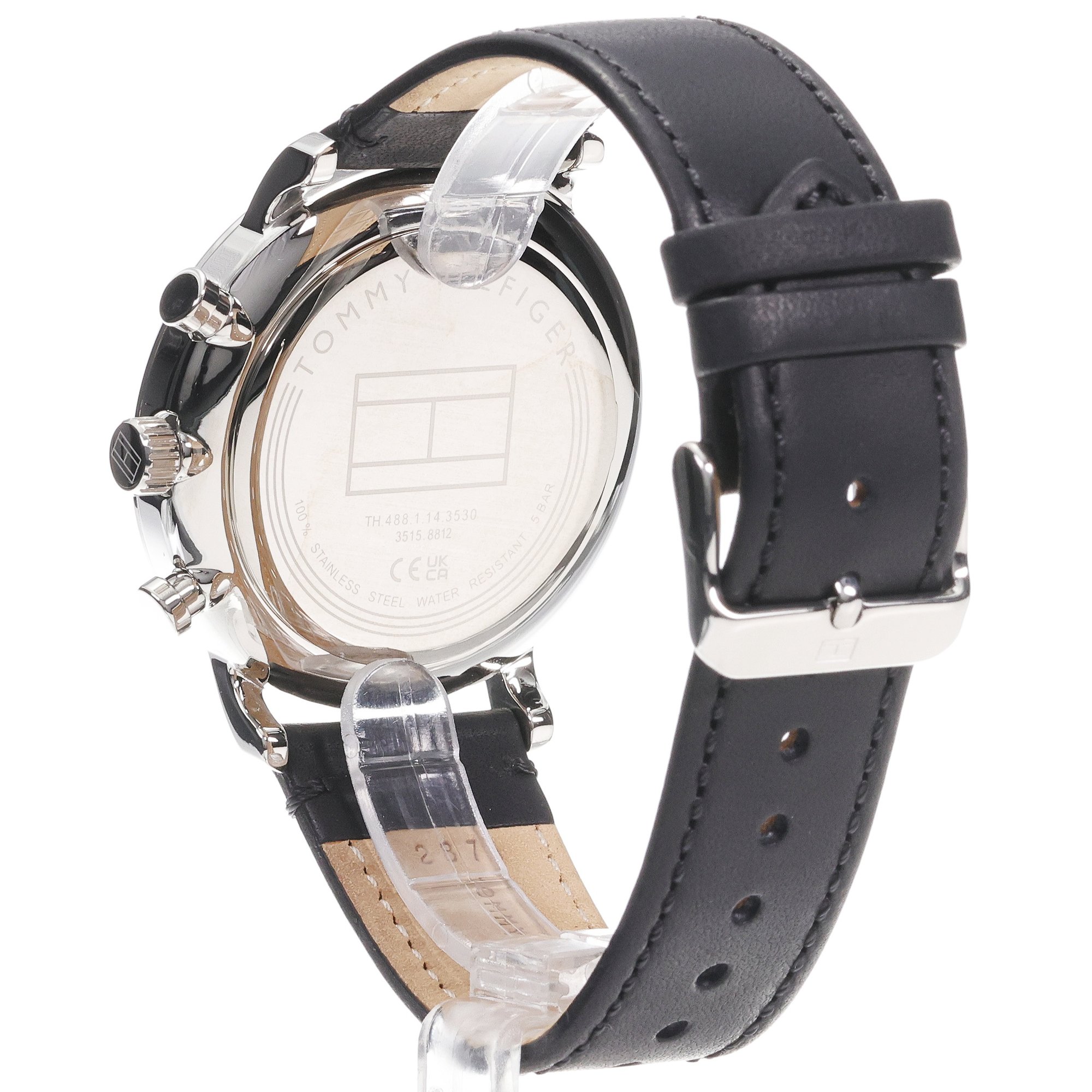 Tommy Hilfiger 1710565 zegarek srebrny fashion-modowy Męskie pasek - miniatura 4