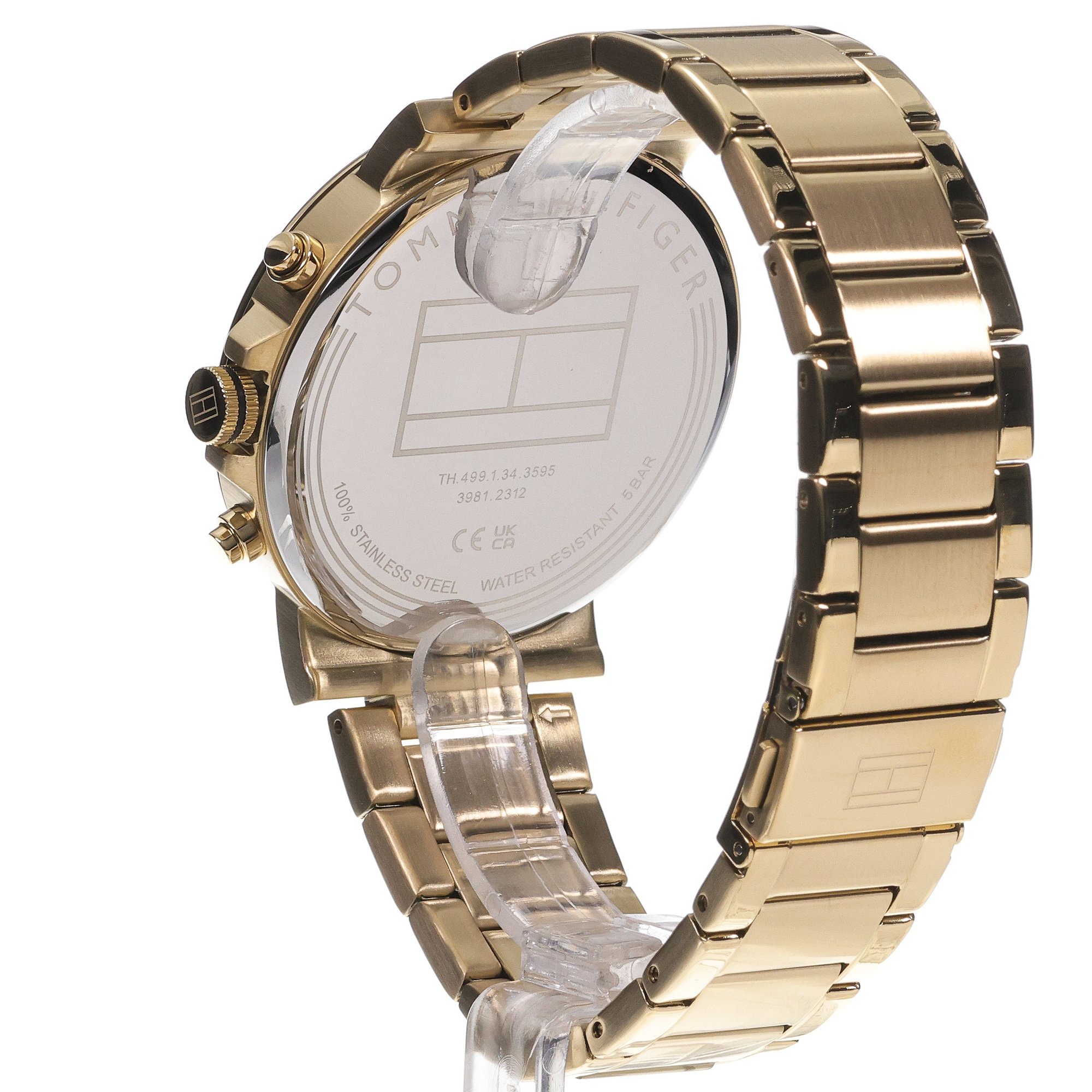 Tommy Hilfiger 1710589 zegarek złoty klasyczny Męskie bransoleta - miniatura 4