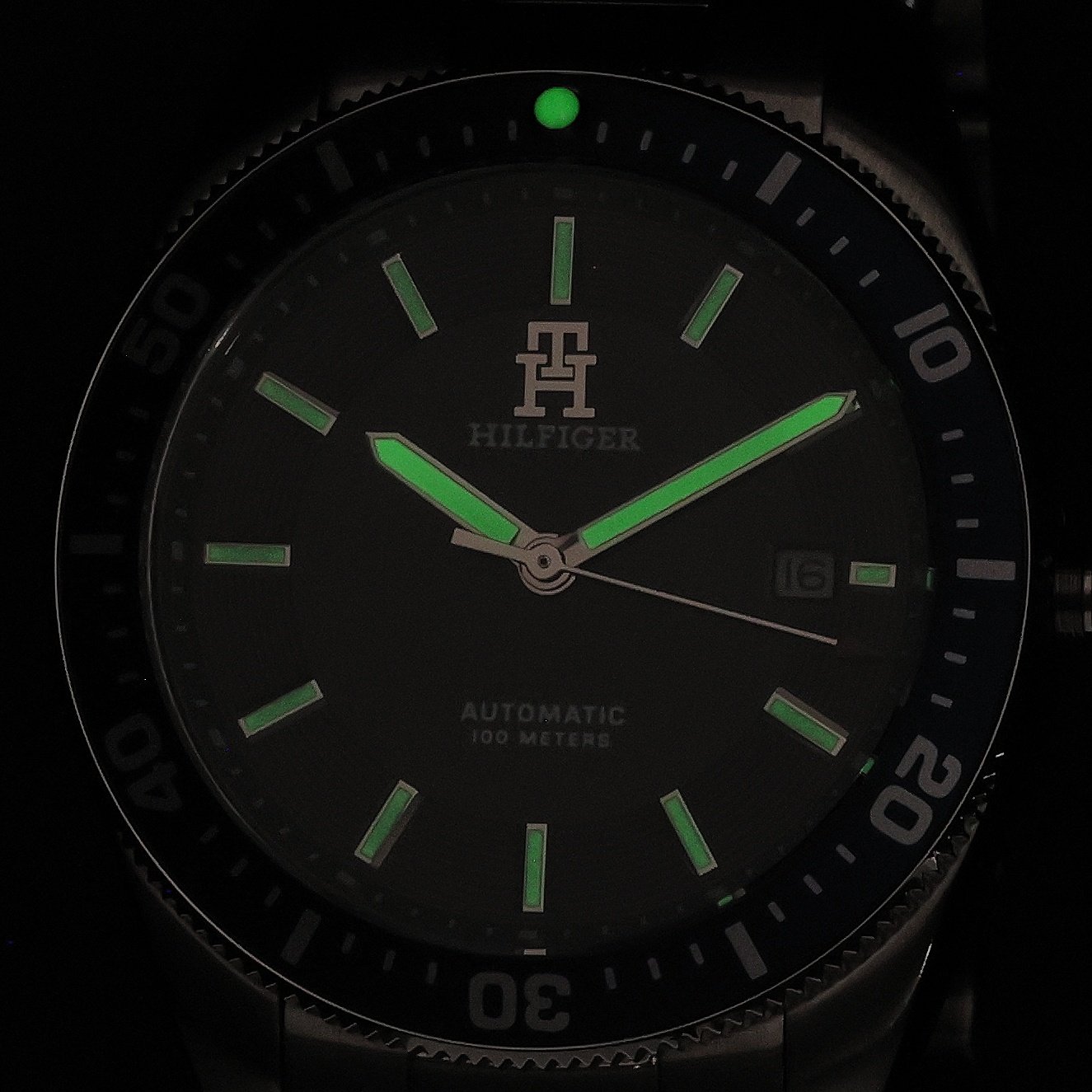Tommy Hilfiger 1710591 zegarek srebrny klasyczny Męskie bransoleta - miniatura 5