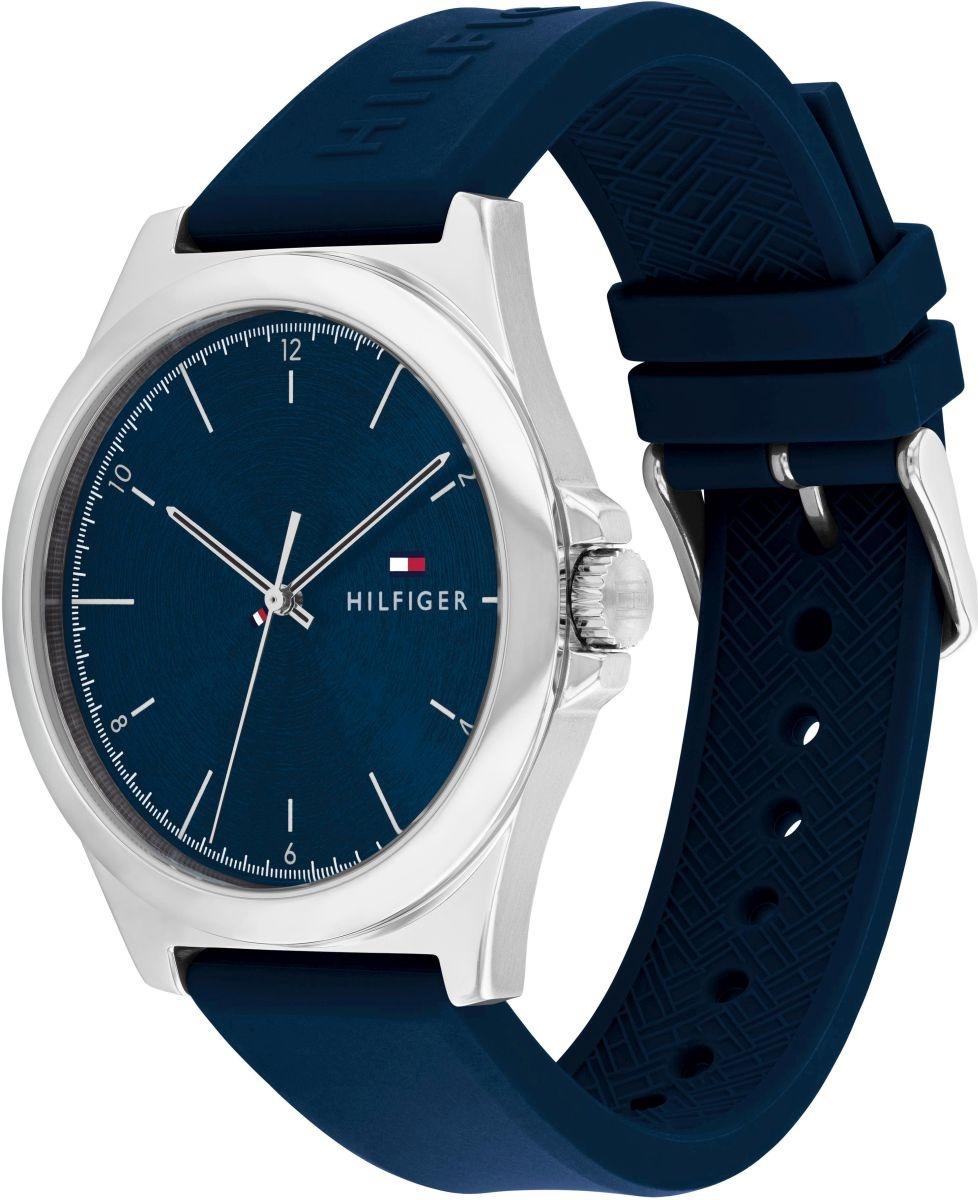 Tommy Hilfiger 1710616 zegarek srebrny klasyczny Męskie pasek - miniatura 5
