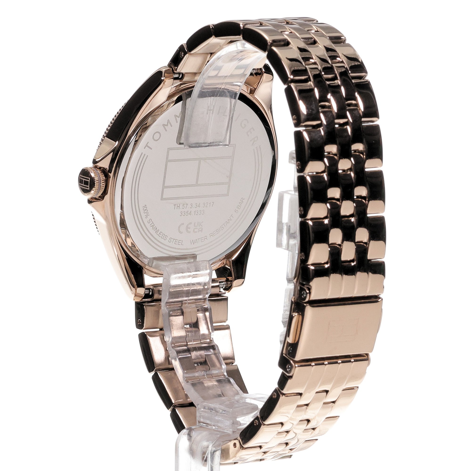 Tommy Hilfiger 1782482 zegarek różowe złoto klasyczny Damskie bransoleta - miniatura 4