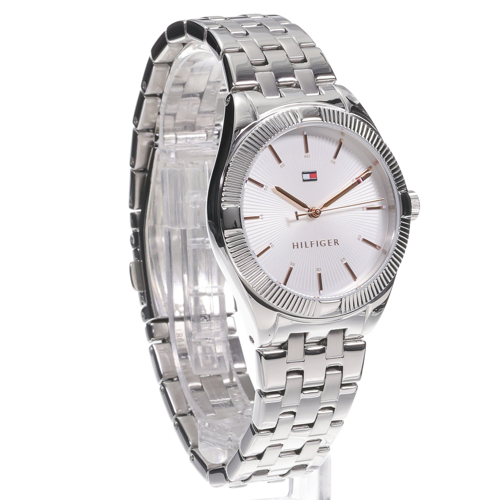 Tommy Hilfiger 1782548 zegarek srebrny klasyczny Damskie bransoleta - miniatura 3