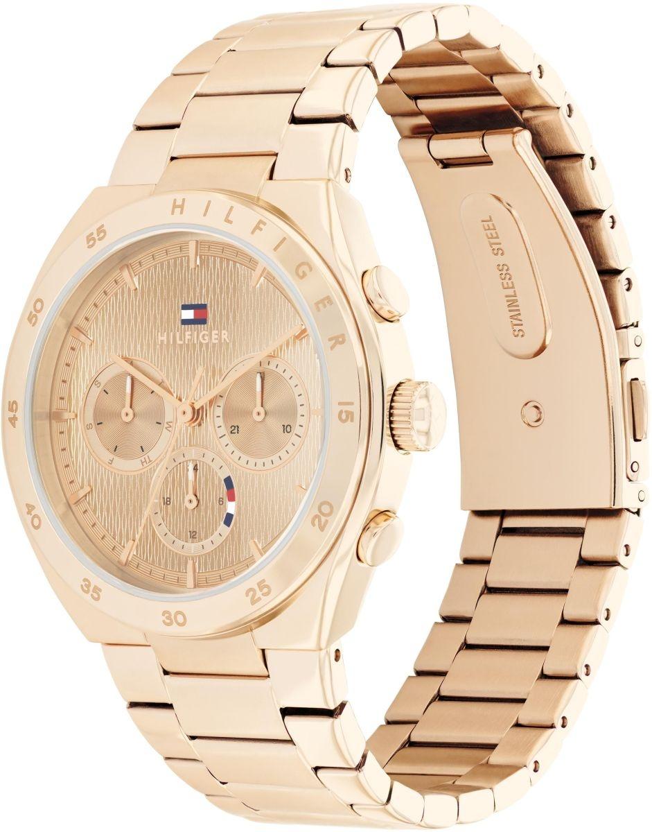 Tommy Hilfiger 1782577 zegarek różowe złoto klasyczny Damskie bransoleta - miniatura 2
