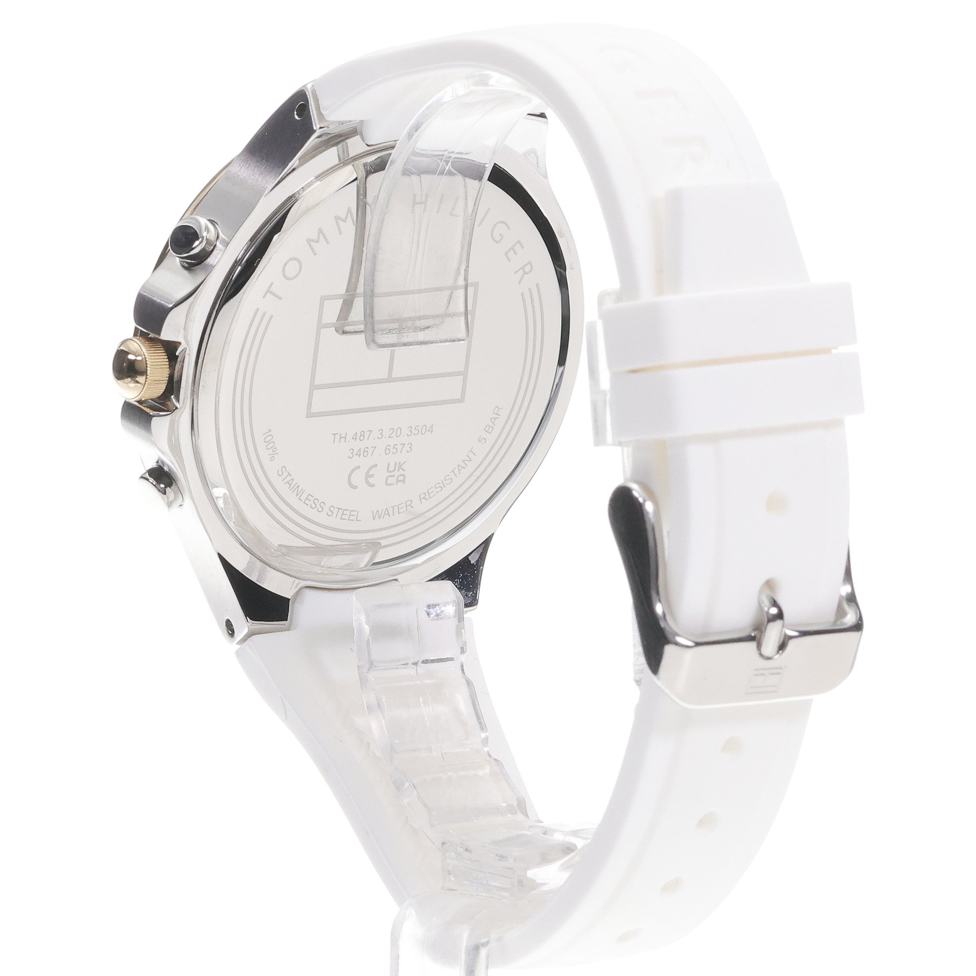 Tommy Hilfiger 1782598 zegarek srebrny fashion-modowy Damskie pasek - miniatura 4