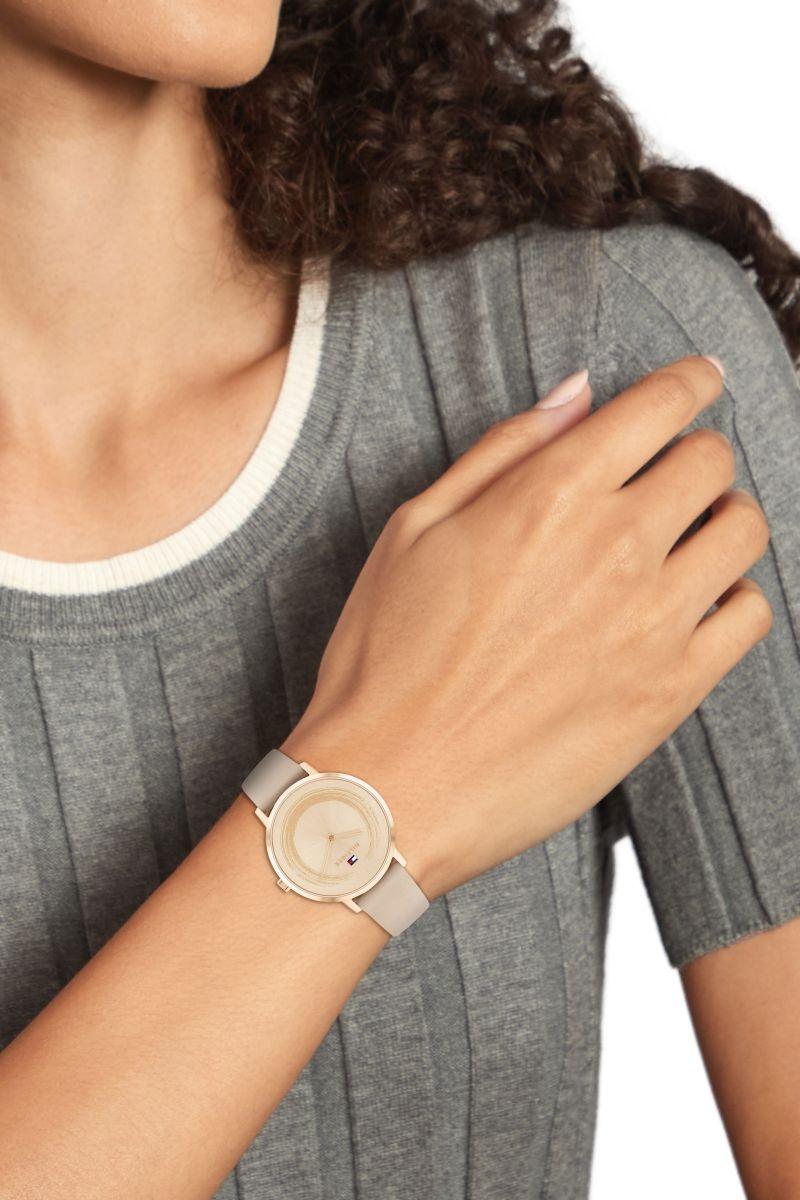 Tommy Hilfiger 1782602 Tea Damskie klasyczny zegarek różowe złoto - miniatura 7