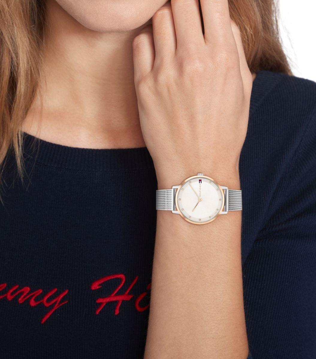 Tommy Hilfiger 1782666 Pippa Damskie klasyczny zegarek srebrny - miniatura 7