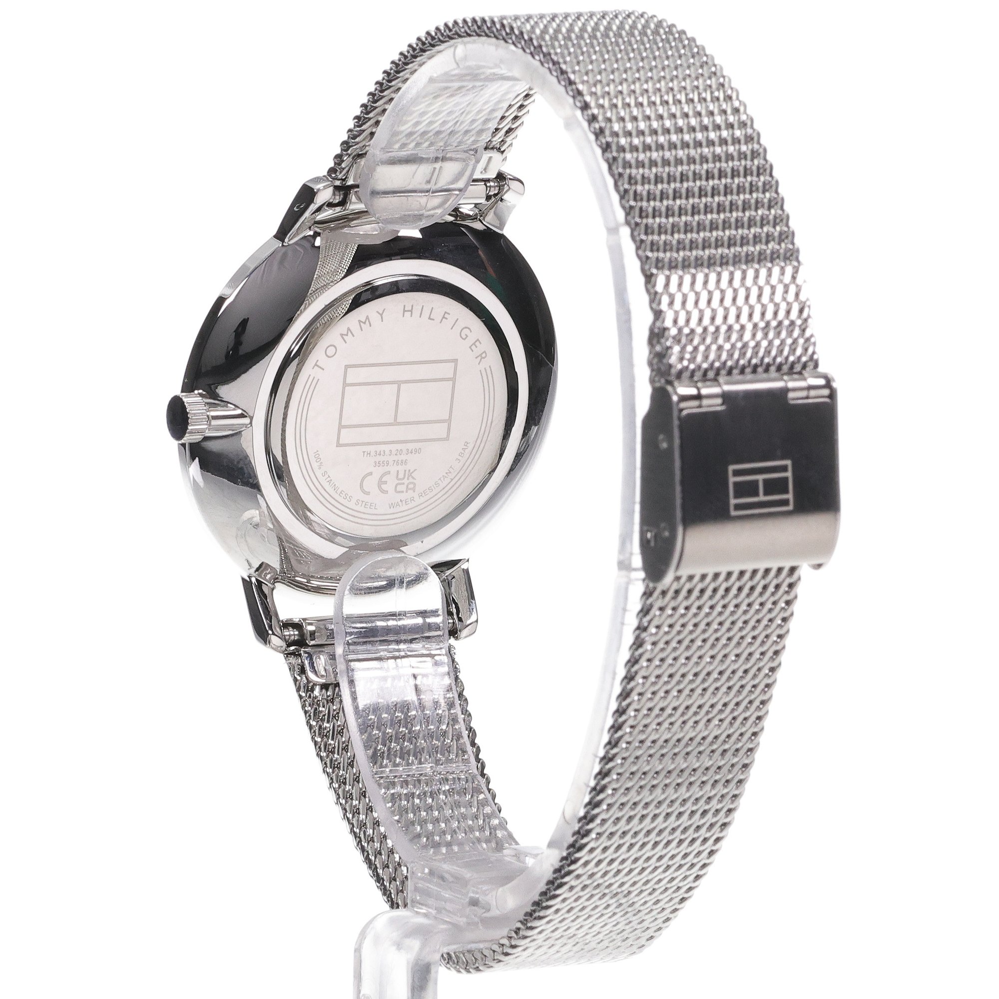 Tommy Hilfiger 1782667 zegarek srebrny klasyczny Damskie bransoleta - miniatura 4