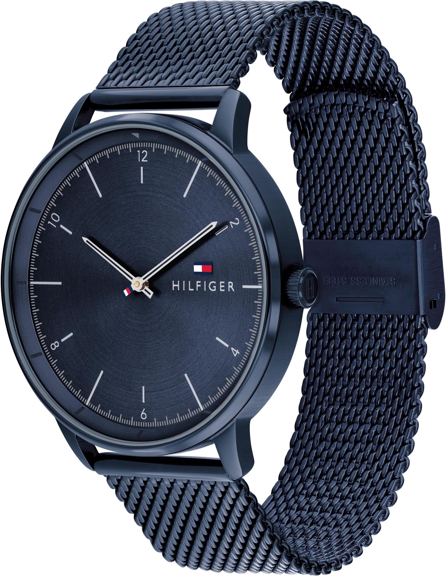 Tommy Hilfiger 1791841 zegarek niebieski klasyczny Męskie bransoleta