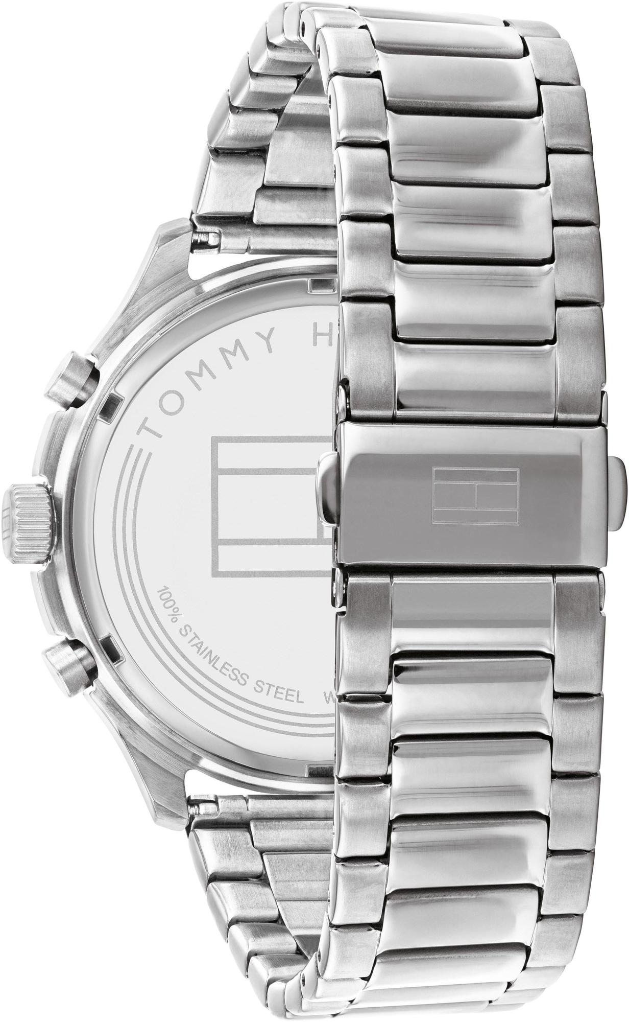 Tommy Hilfiger 1791852 zegarek srebrny klasyczny Męskie bransoleta