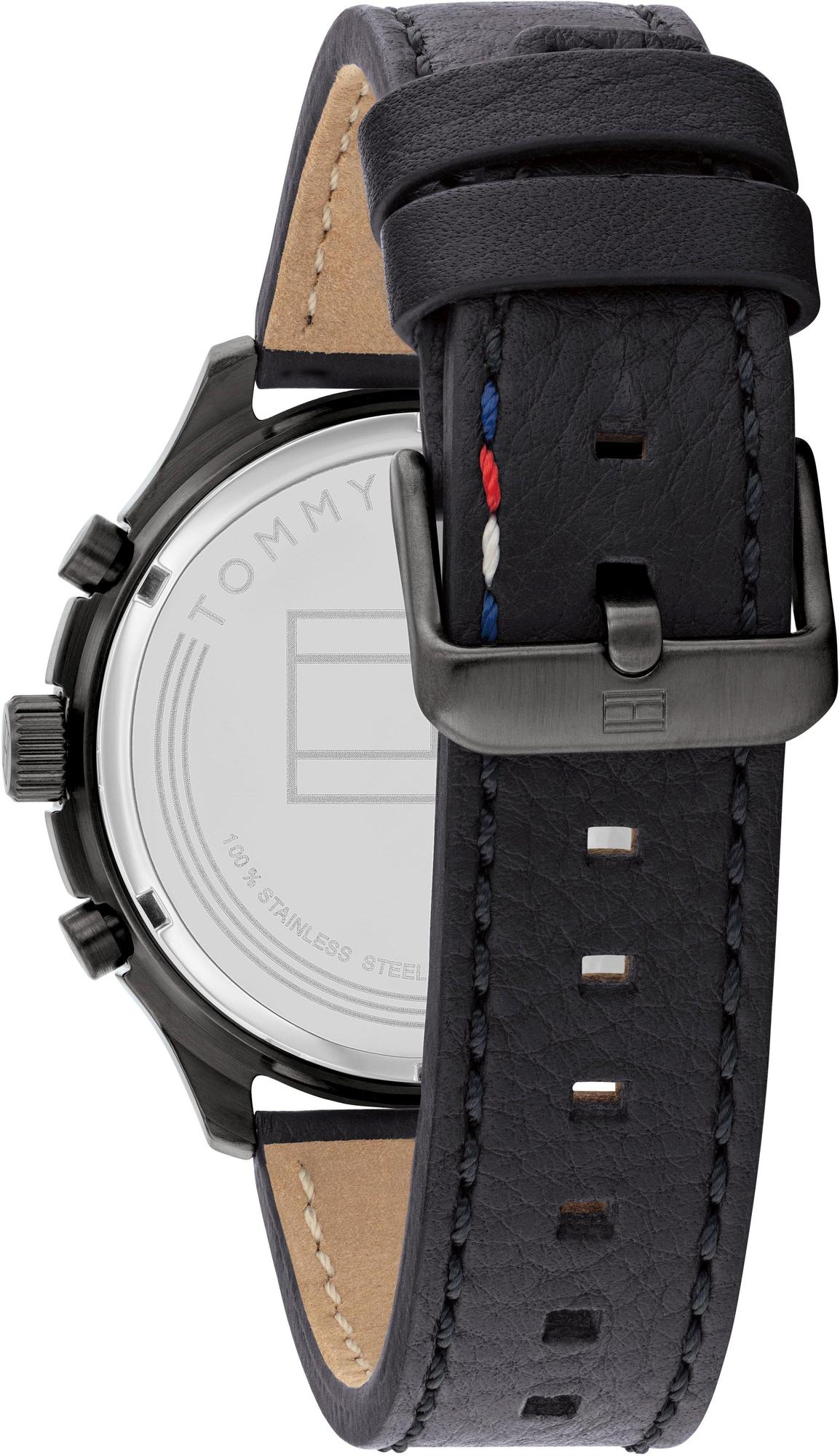 Tommy Hilfiger 1791854 zegarek czarny klasyczny Męskie pasek - miniatura 3