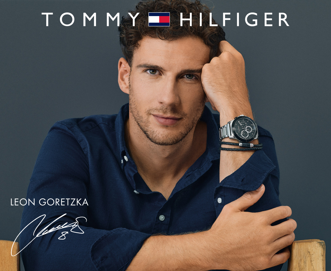 Tommy Hilfiger 1791890 zegarek srebrny fashion/modowy Męskie bransoleta