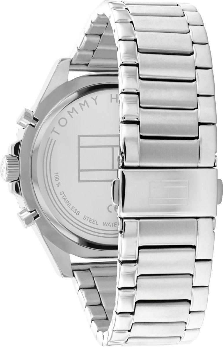 Tommy Hilfiger 1791916 zegarek srebrny fashion-modowy Męskie bransoleta