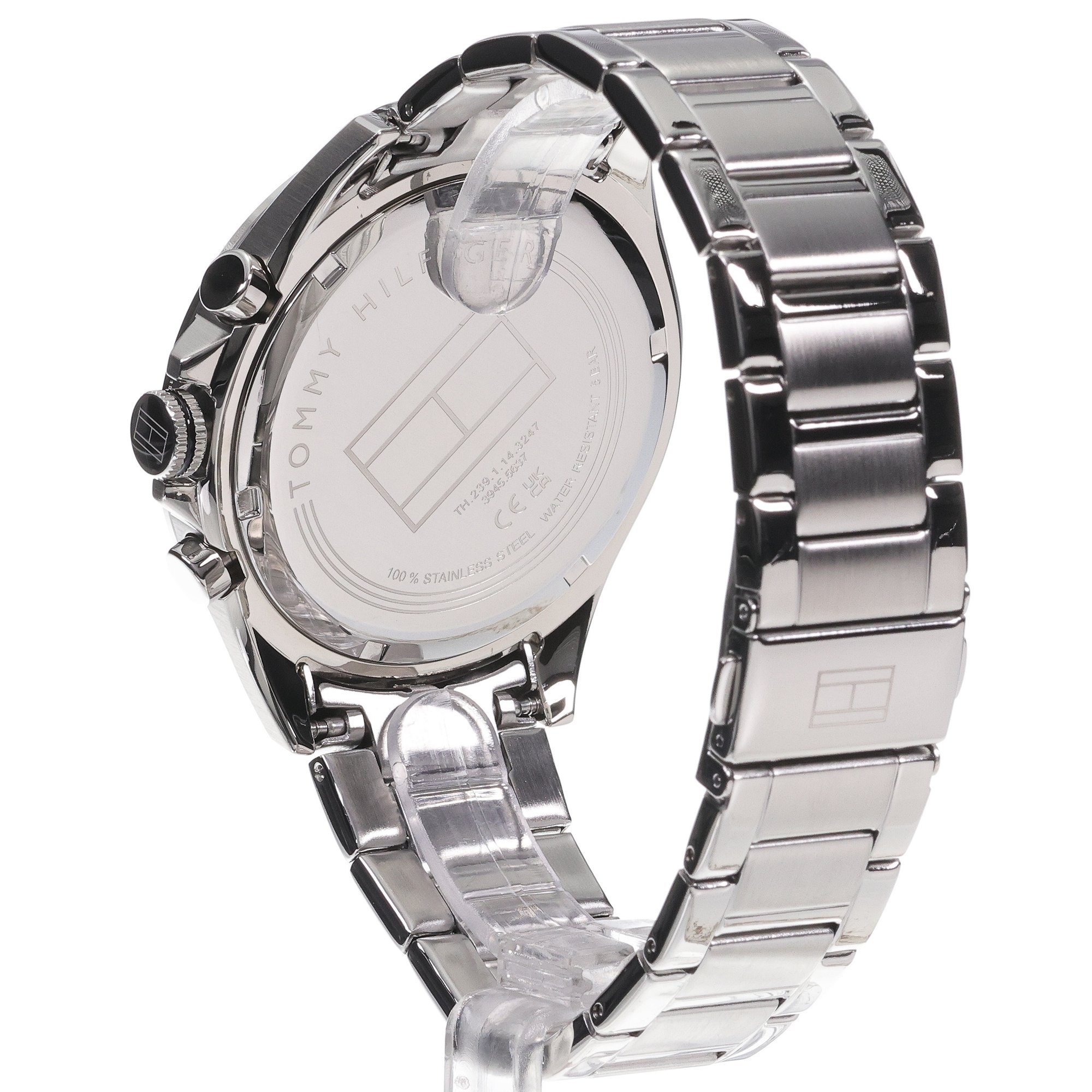 Tommy Hilfiger 1791967 zegarek srebrny klasyczny Męskie bransoleta - miniatura 4