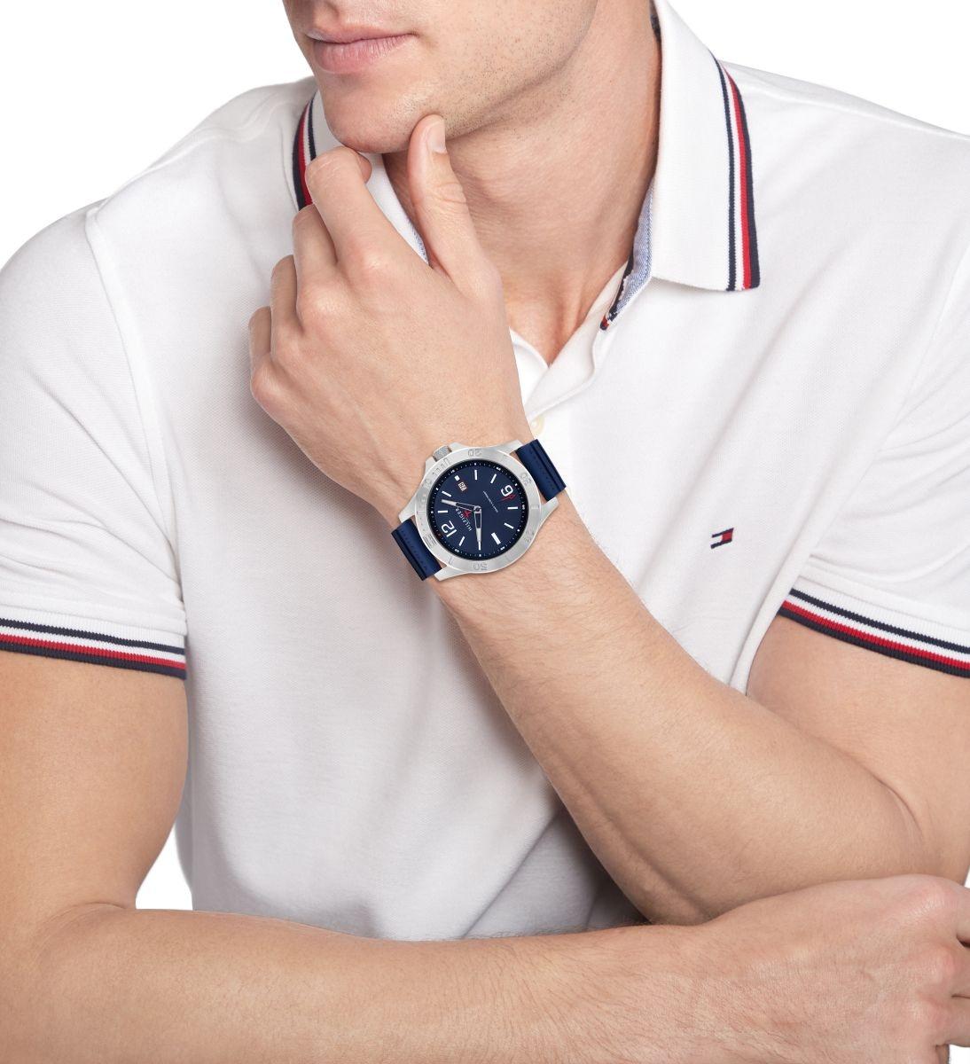 Tommy Hilfiger 1791991 Męskie Ryan zegarek męski klasyczny mineralne - miniatura 8
