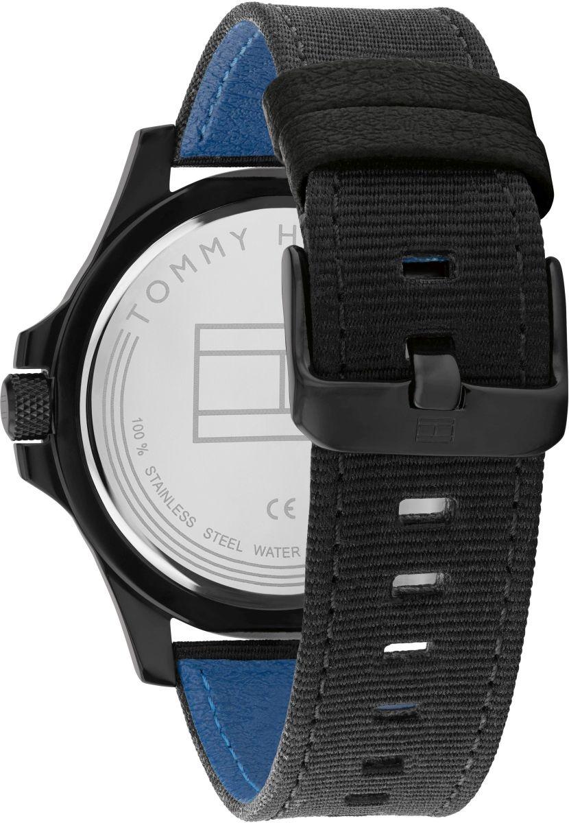 Tommy Hilfiger 1791993 zegarek czarny klasyczny Męskie pasek - miniatura 7