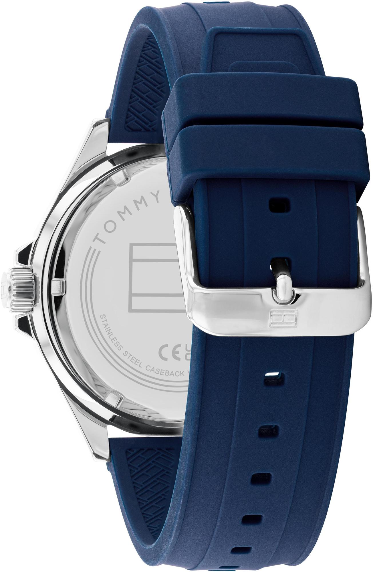 Tommy Hilfiger 1792009 Logan Męskie fashion-modowy zegarek srebrny - miniatura 7