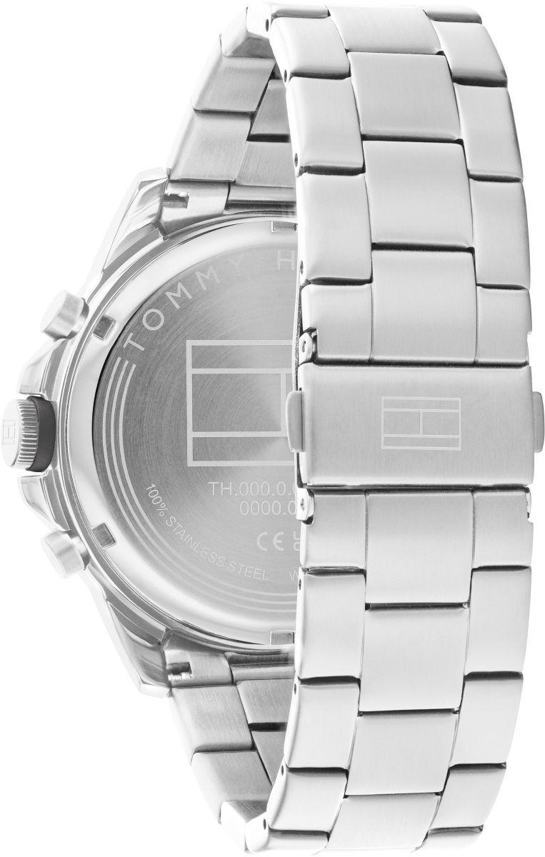 Tommy Hilfiger 1792029 zegarek srebrny klasyczny Męskie bransoleta - miniatura 3