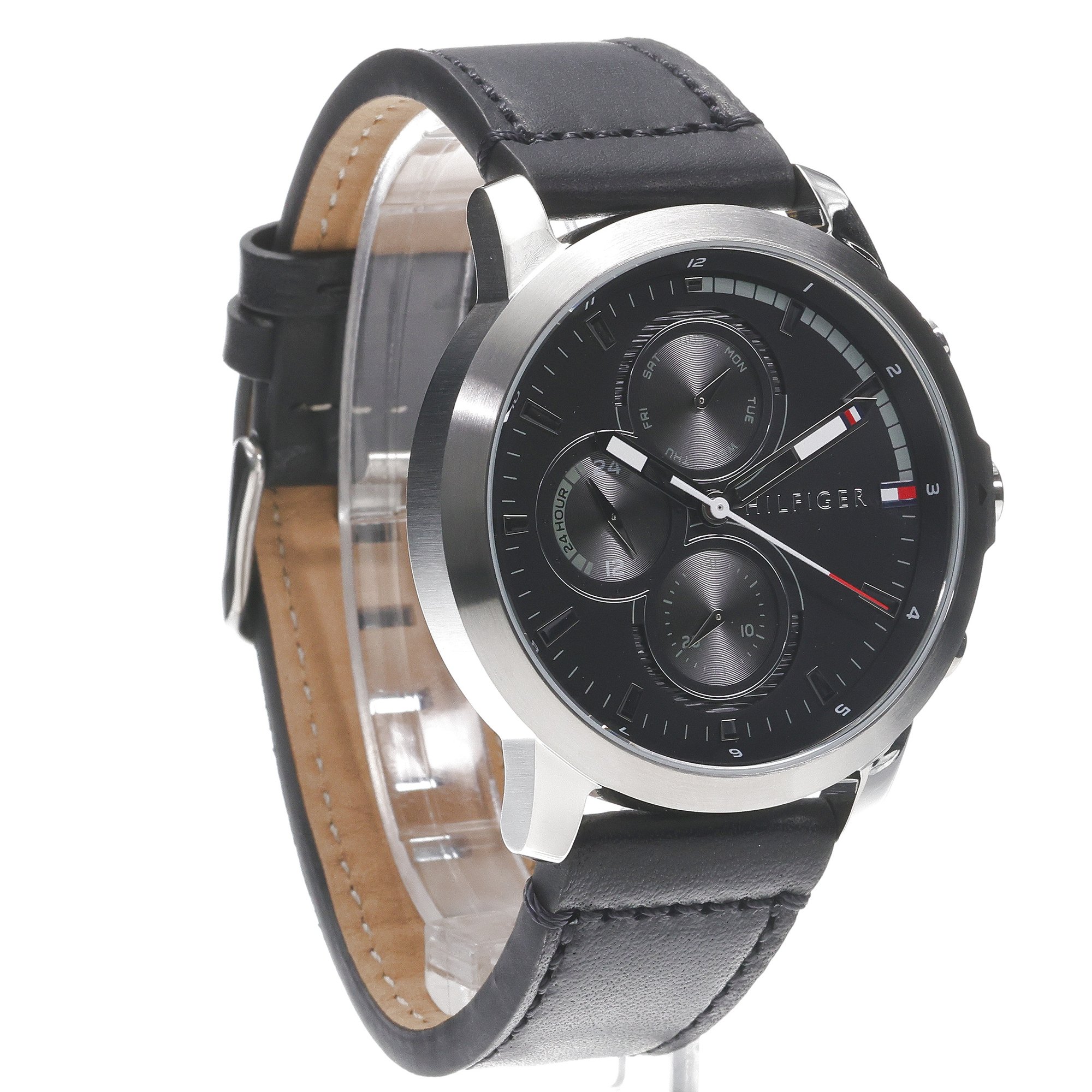 Tommy Hilfiger 1792052 zegarek srebrny klasyczny Męskie pasek - miniatura 3
