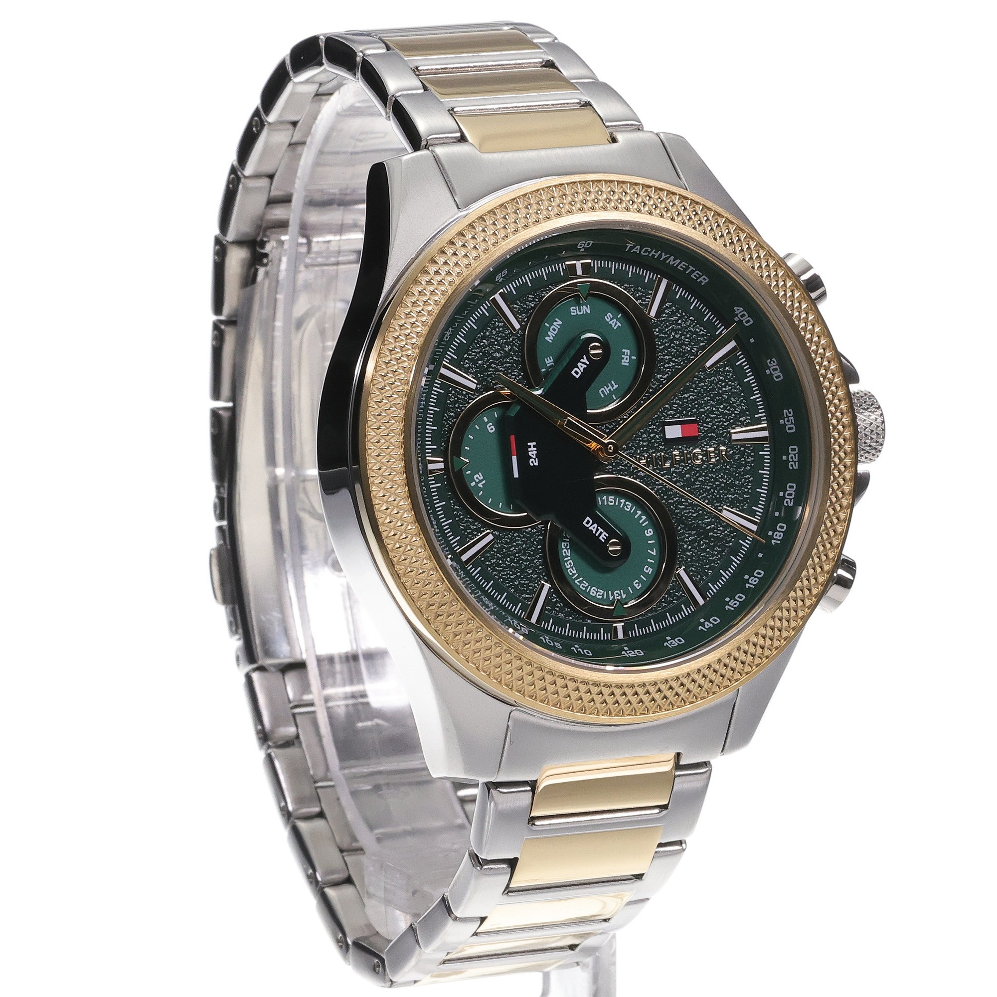 Tommy Hilfiger 1792079 zegarek srebrny sportowy Męskie bransoleta - miniatura 3